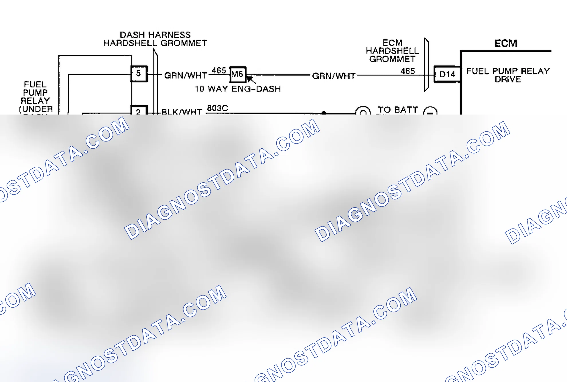 Scheme 310: Chart A4A, Fuel System Diagnosis Schematic