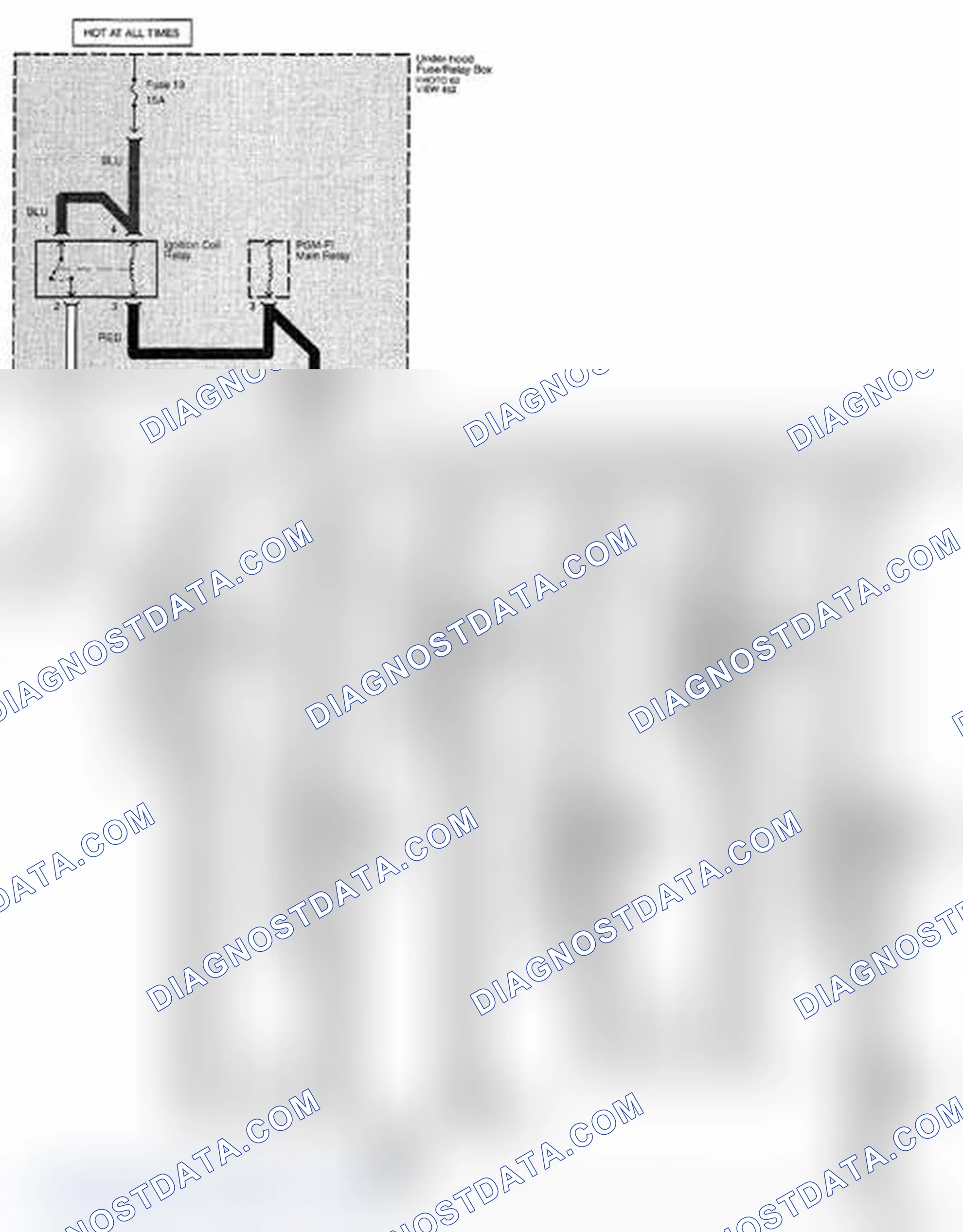 Scheme 121: Ignition System Circuit Diagram (Page 20)