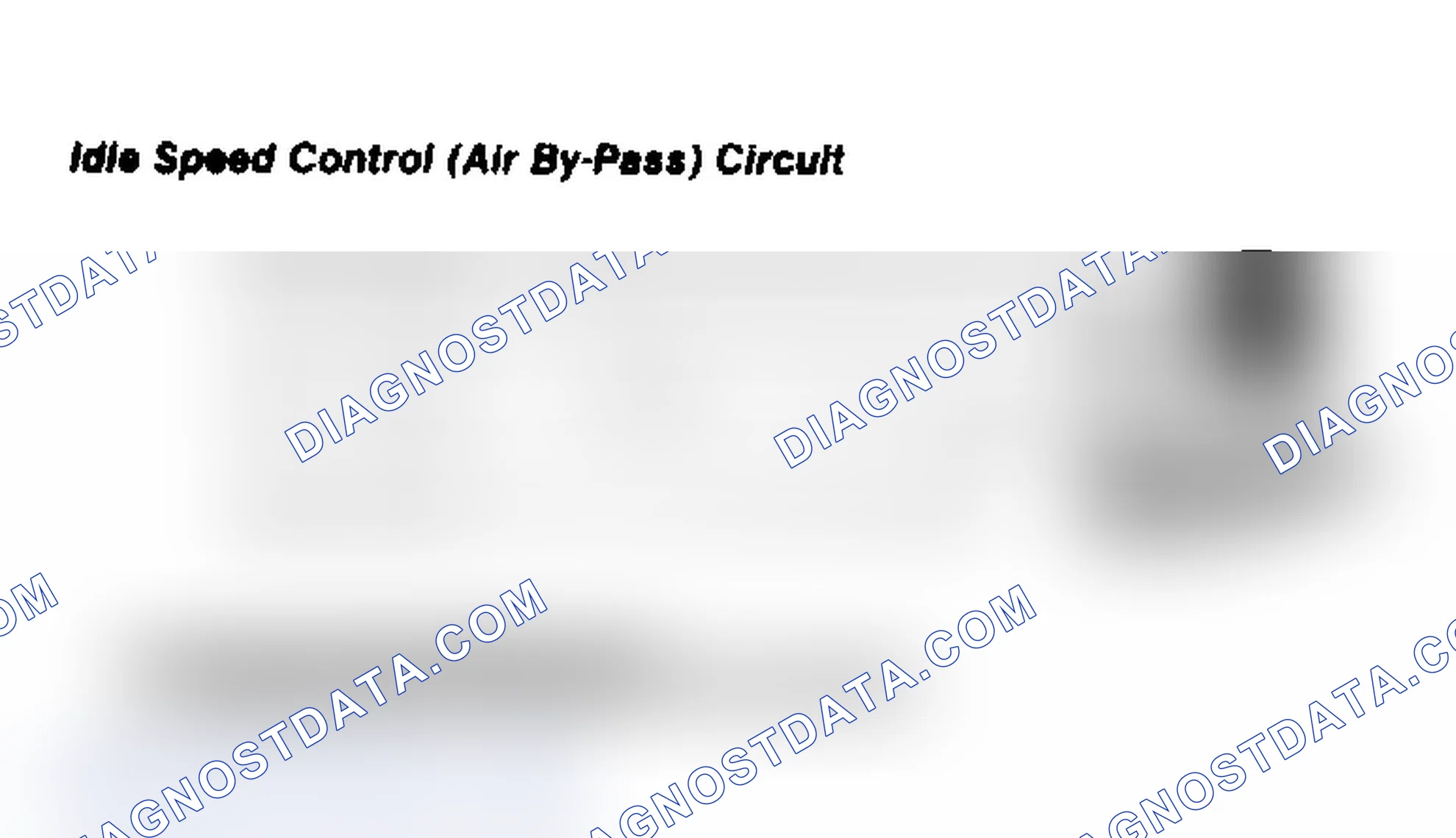 Scheme 32: Idle Speed Control (Air By-Pass) Circuit