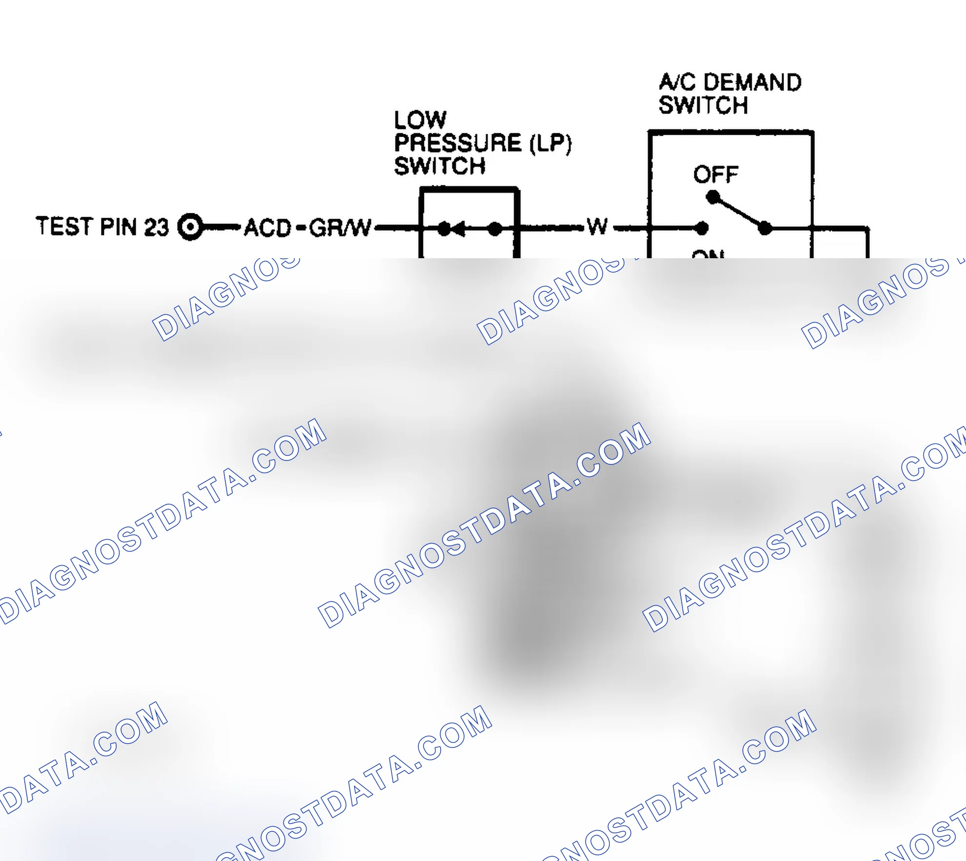 Scheme 76: WOT A/C Cut-Out Circuit (Probe)