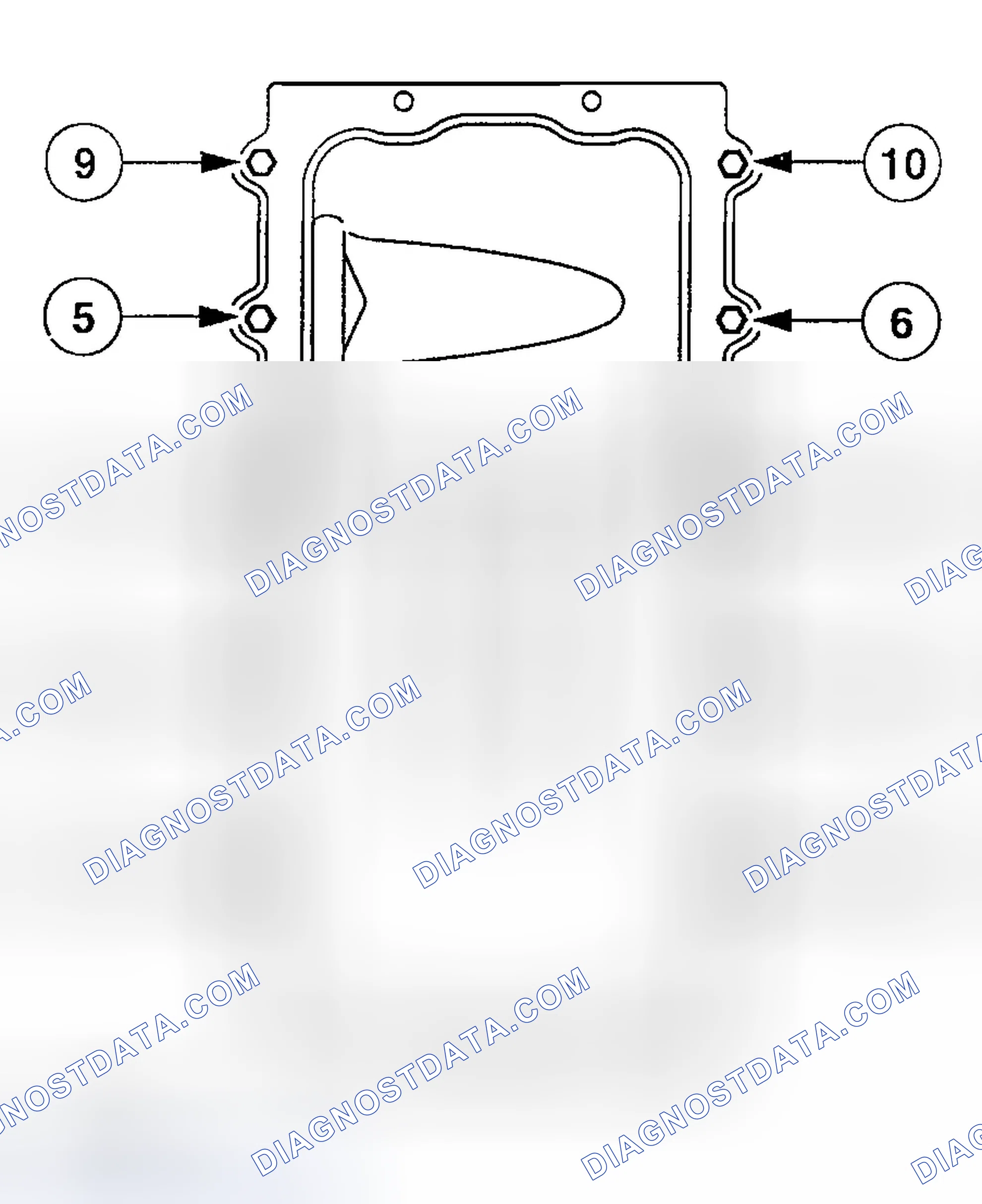 Scheme 718: Item 62: Oil Pan Bolts Assembly Note