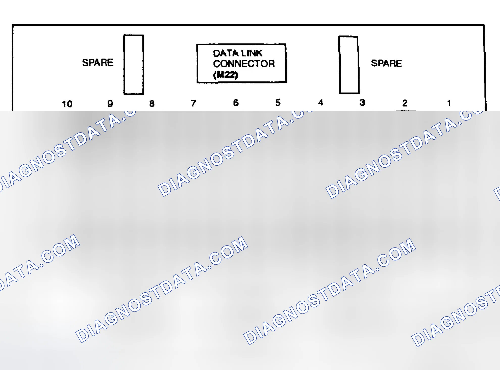 Scheme 3: FUSE PANEL IDENTIFICATION - W/O PASSIVE BELTS - 1992-94