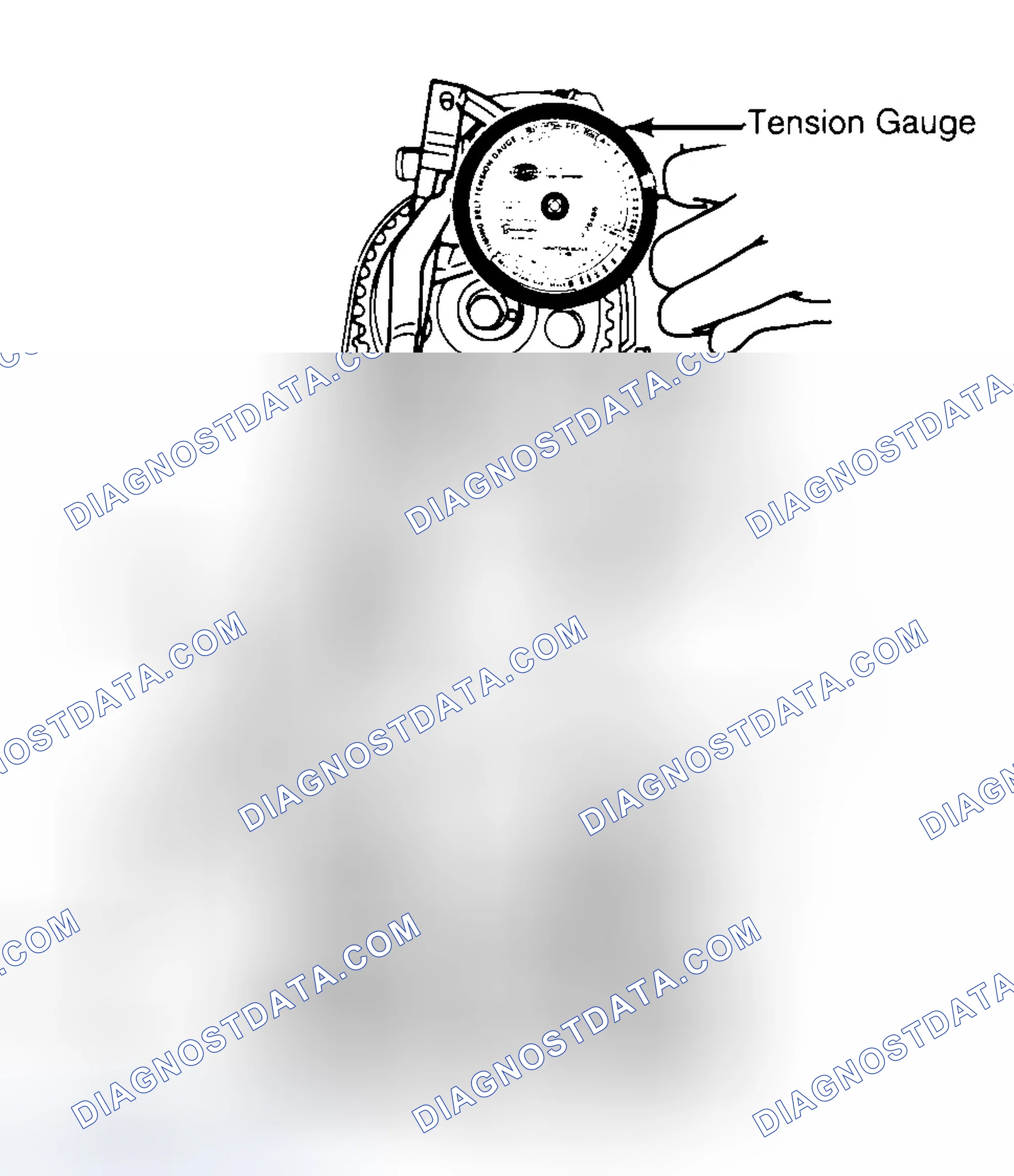 Scheme 3: Adjusting Typical Timing Belt Tension