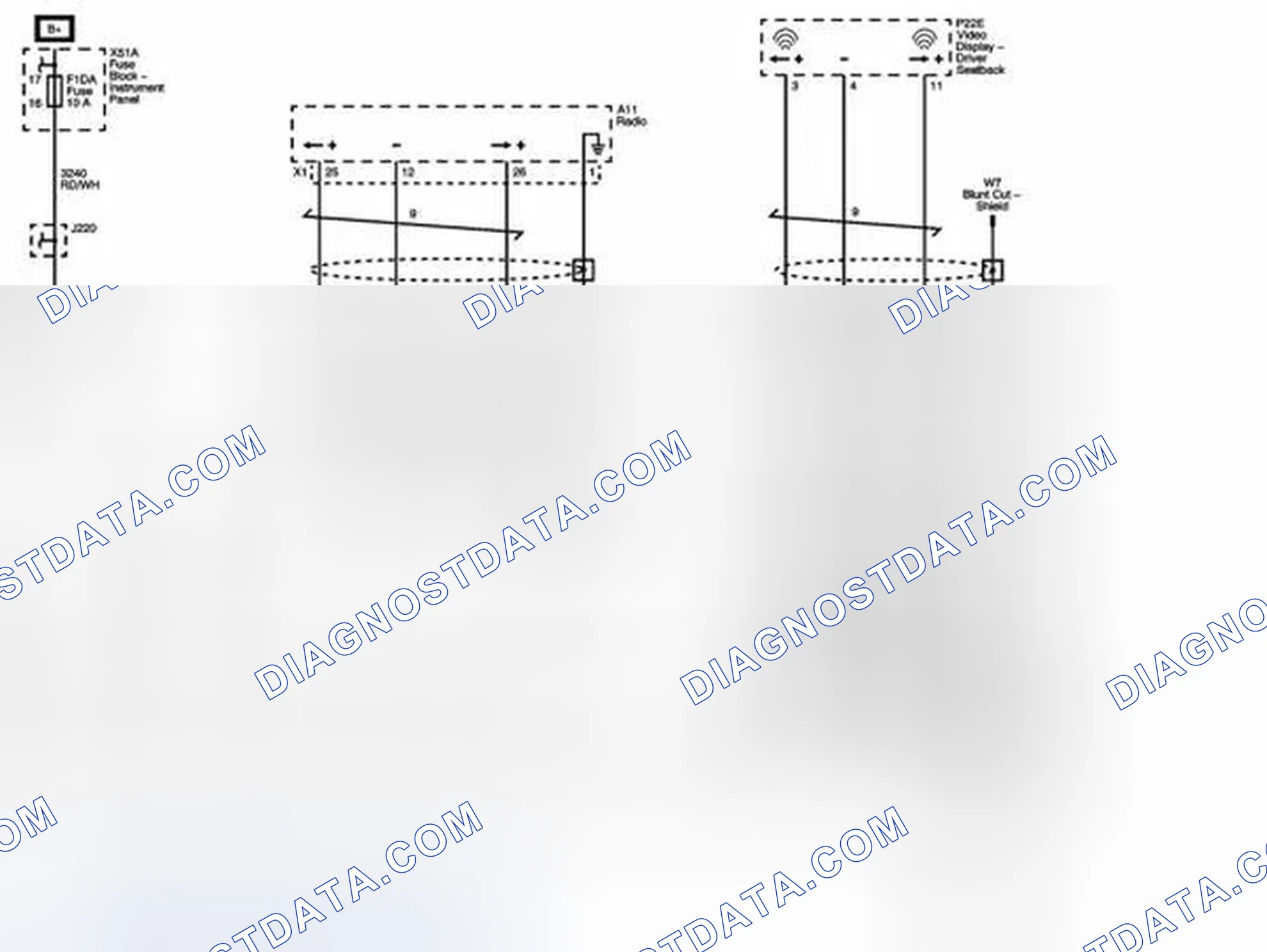 Scheme 38: Rear Seat Audio Controls (ULD)