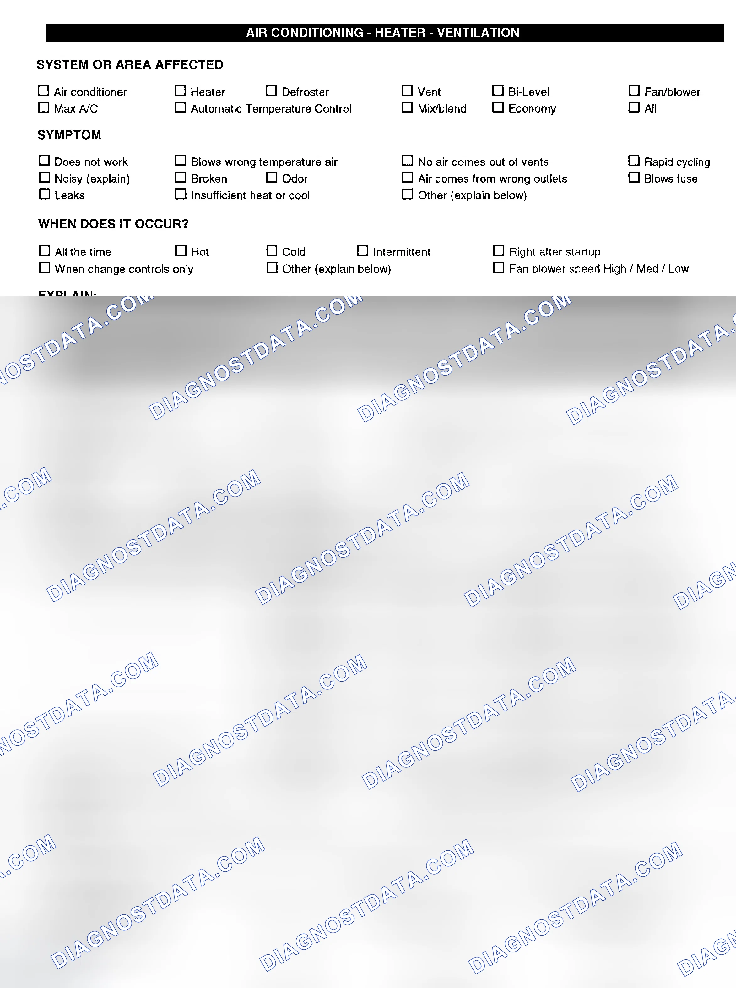 Scheme 4: Symptom Check List - Page 3