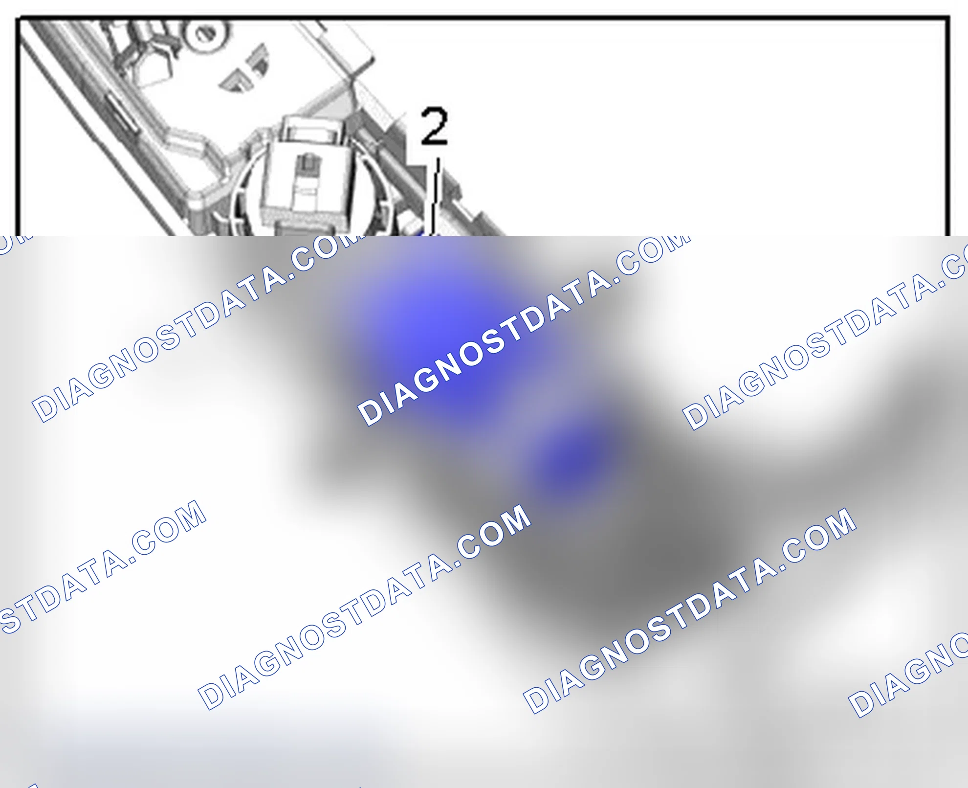 Scheme 268: ELECTROMECHANICAL PARKING BRAKE AND -AUTO HOLD- BUTTONS