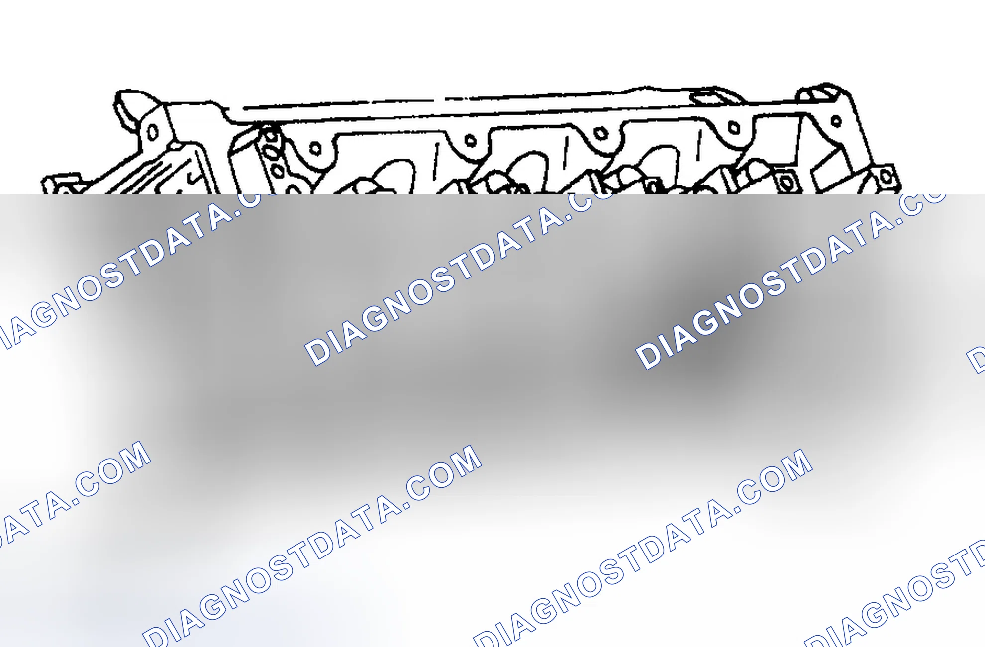 Scheme 543: Items 9-11: Camshaft and Camshaft Bearing Caps Installation Note