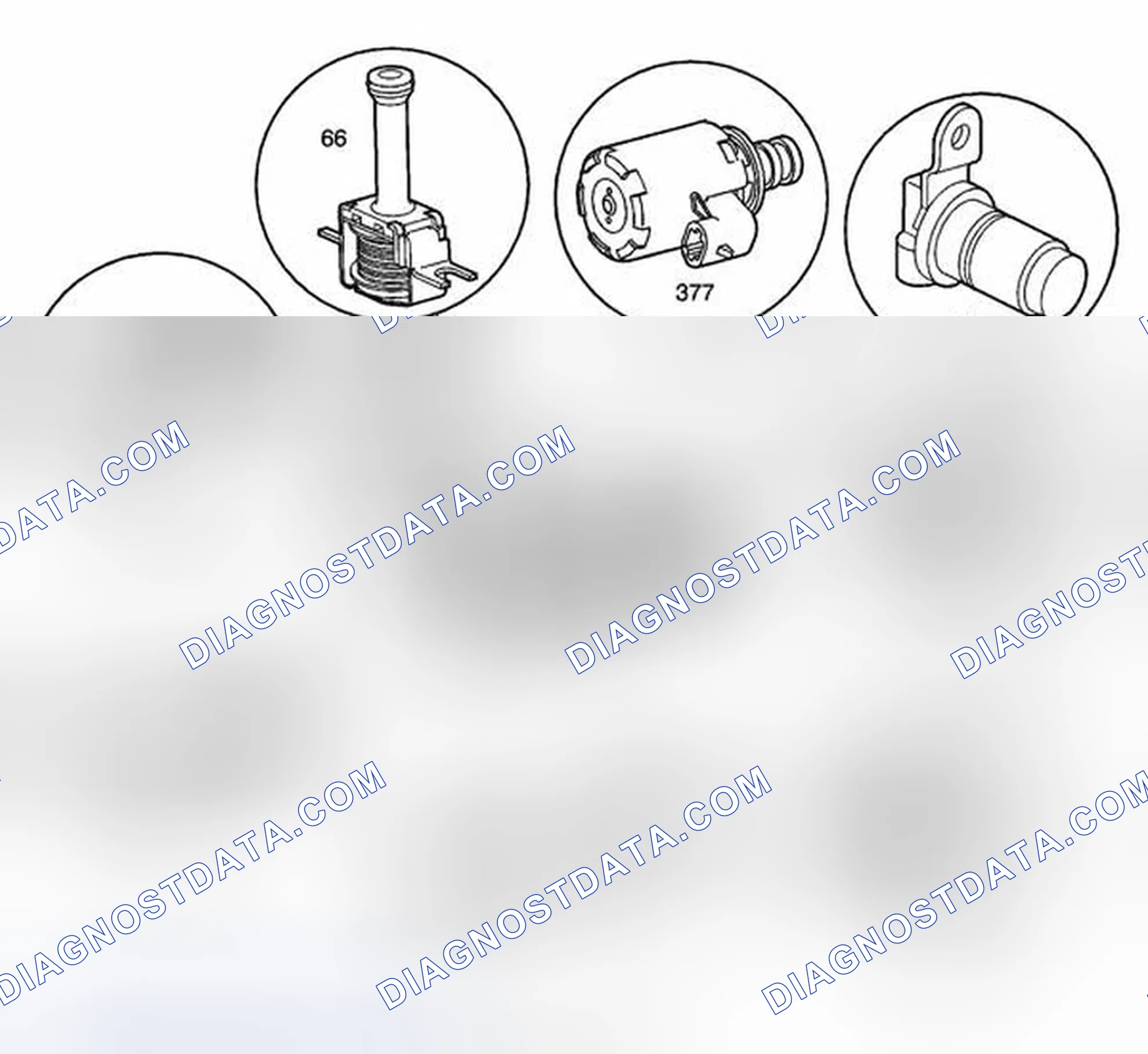 Scheme 175: Automatic Transmission Electronic Component Views
