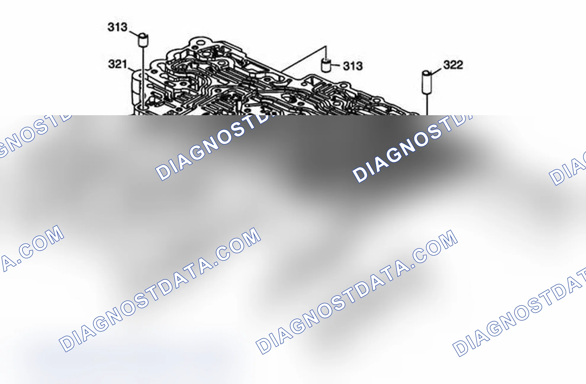Scheme 143: Upper Control Valve Body Assembly