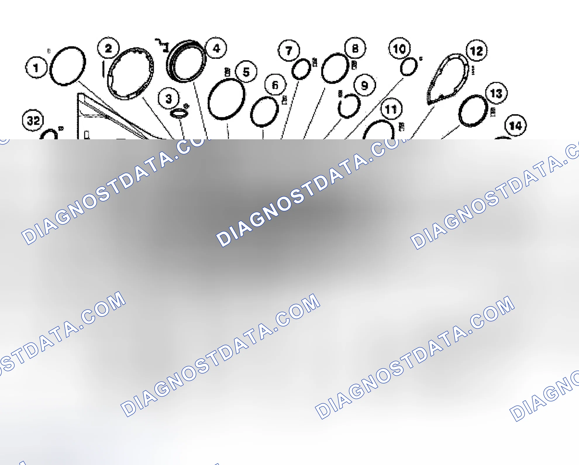 Scheme 317: SEALS, RINGS AND GASKET LOCATOR
