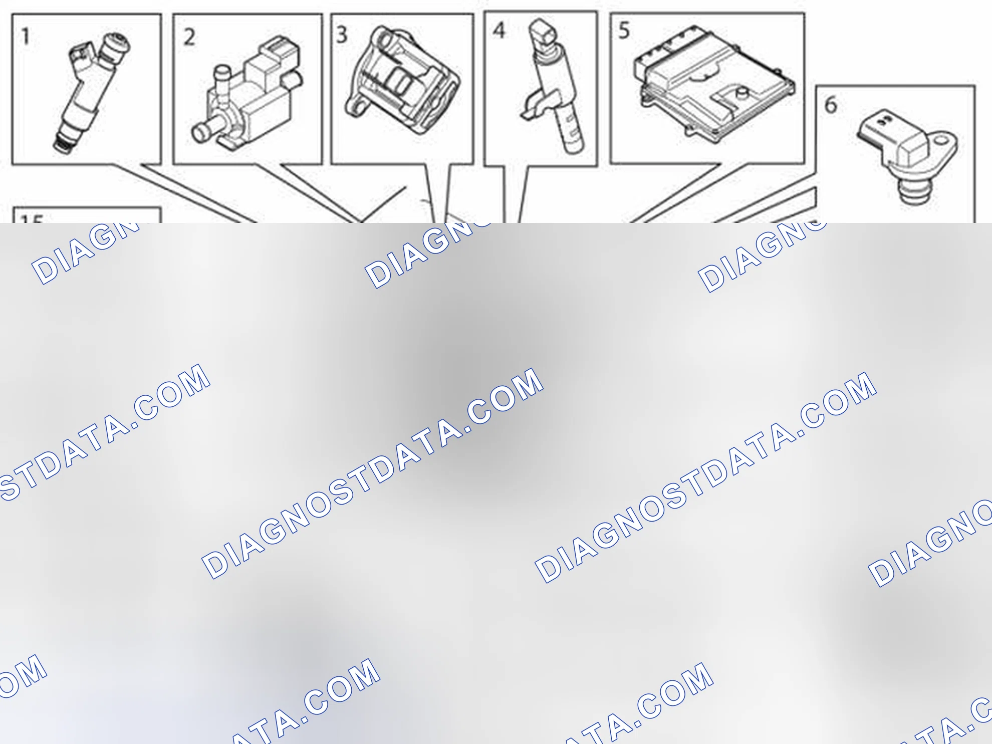 Scheme 9: LOCATION OF COMPONENTS (B6304T2, B6304T4; 2008-2012)