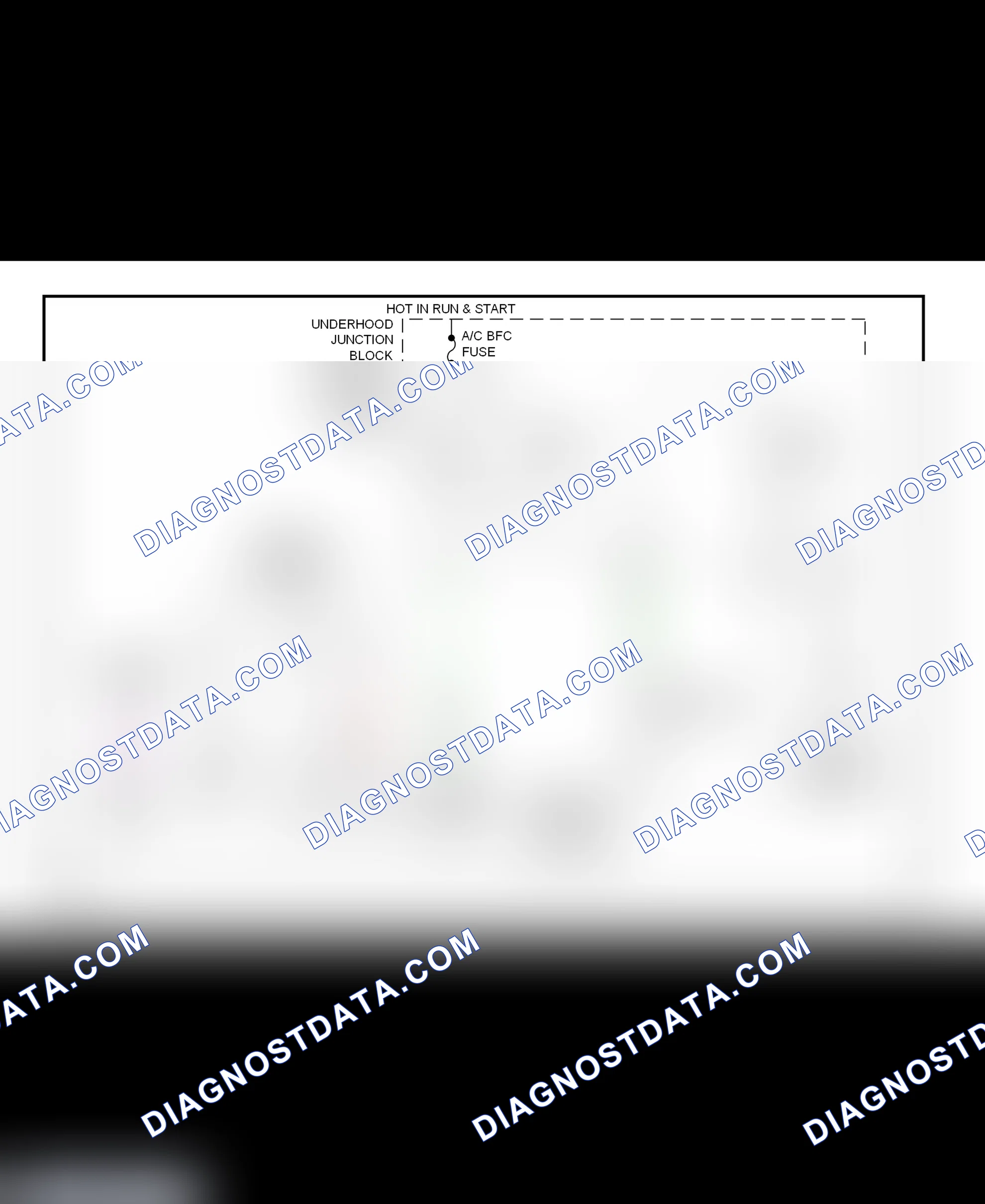Scheme 3: A/C Compressor Clutch Control Circuit Wiring Diagram (2001 Alero & Grand Am 3.4L VIN E Engine)