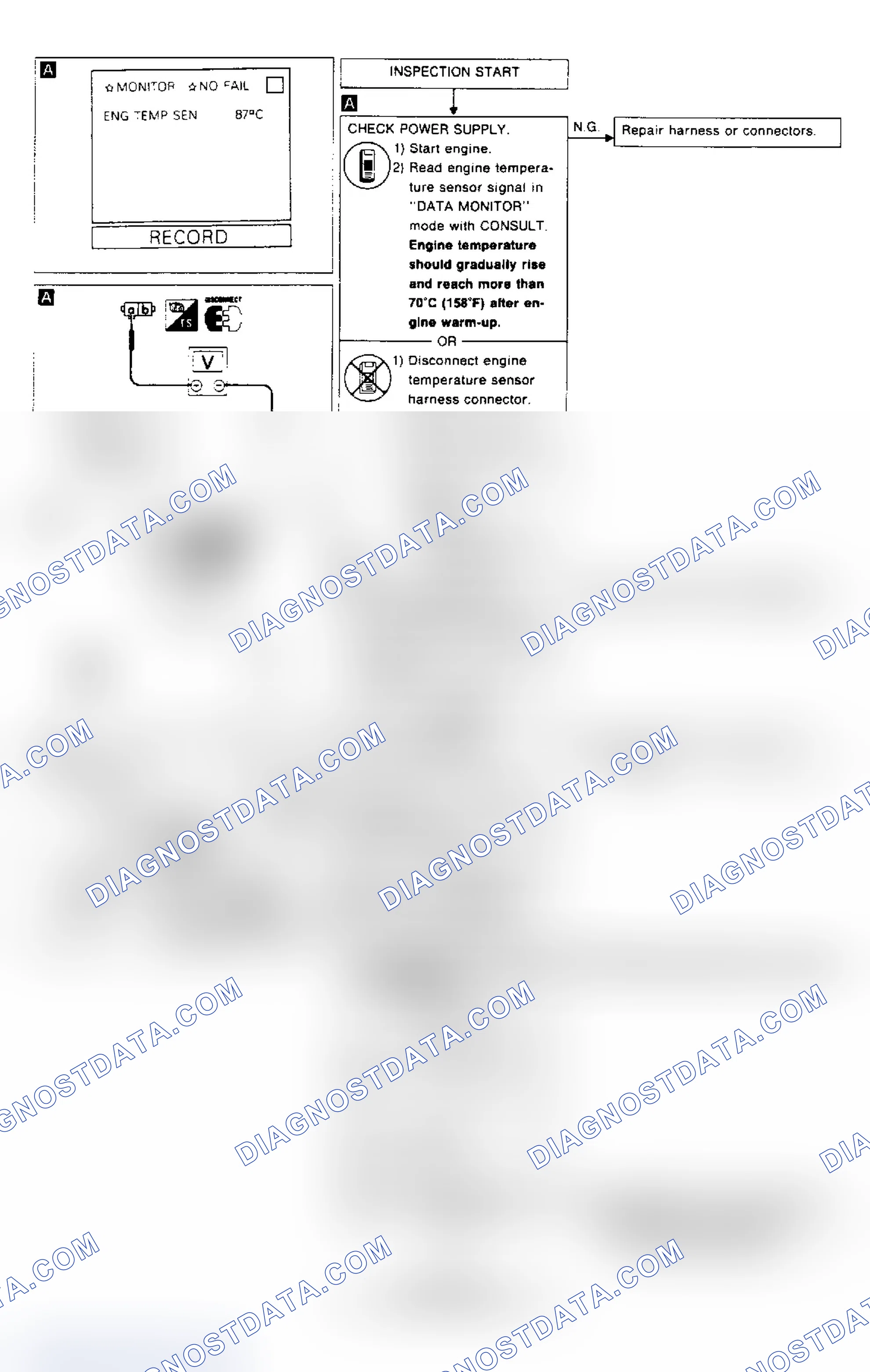 Scheme 7: CODE 13: ENGINE COOLANT TEMPERATURE SENSOR