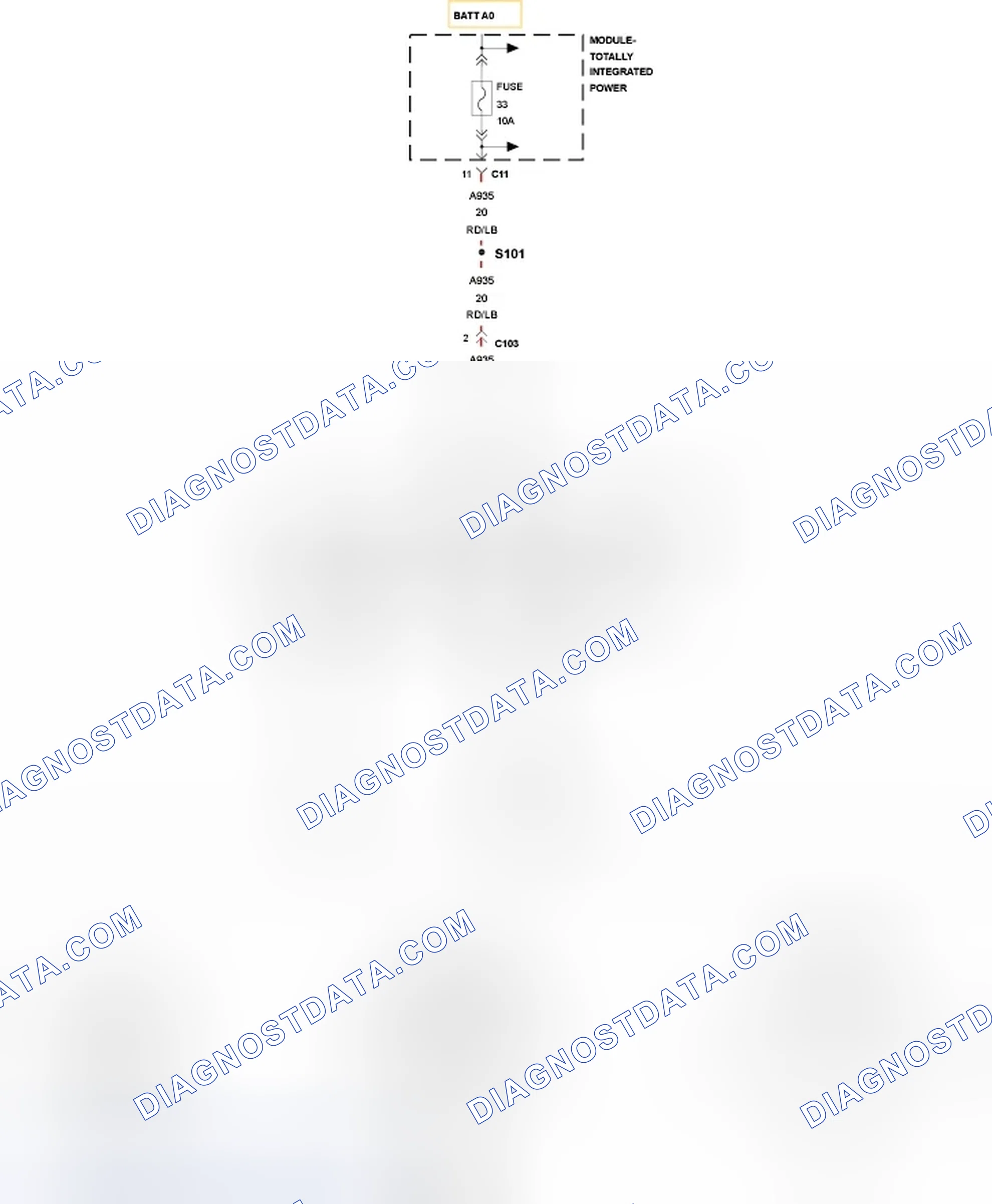 Scheme 266: U113B-LOST COMMUNICATION WITH SWITCH BANK MODULE