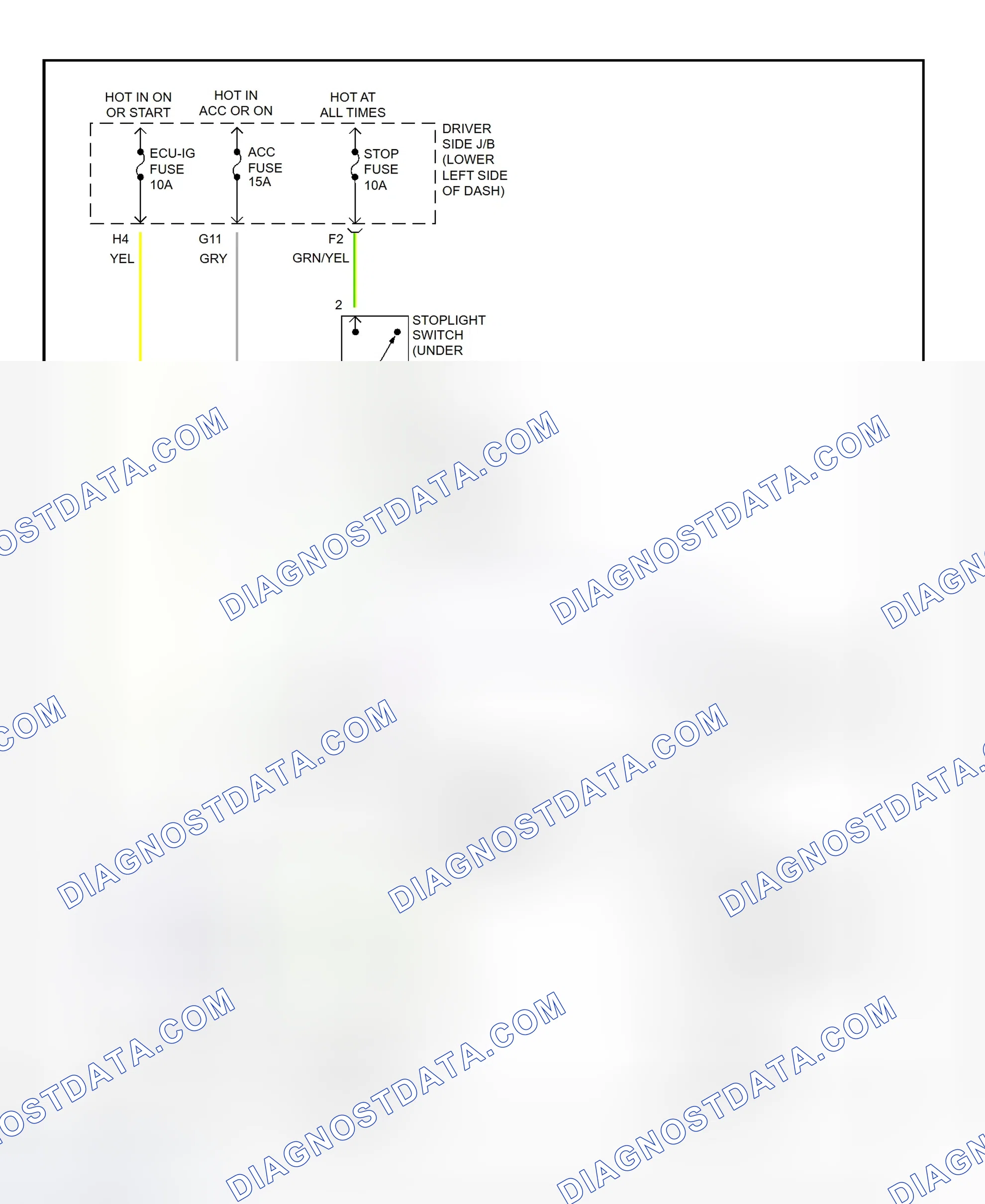 Scheme 328: Shift Interlock System Wiring Diagram (2002 - Toyota 4Runner)