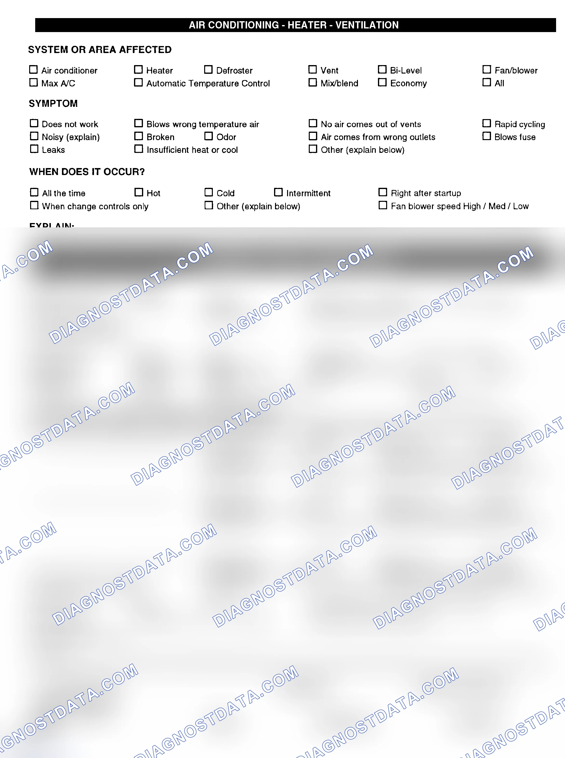 Scheme 4: Symptom Check List - Page 3