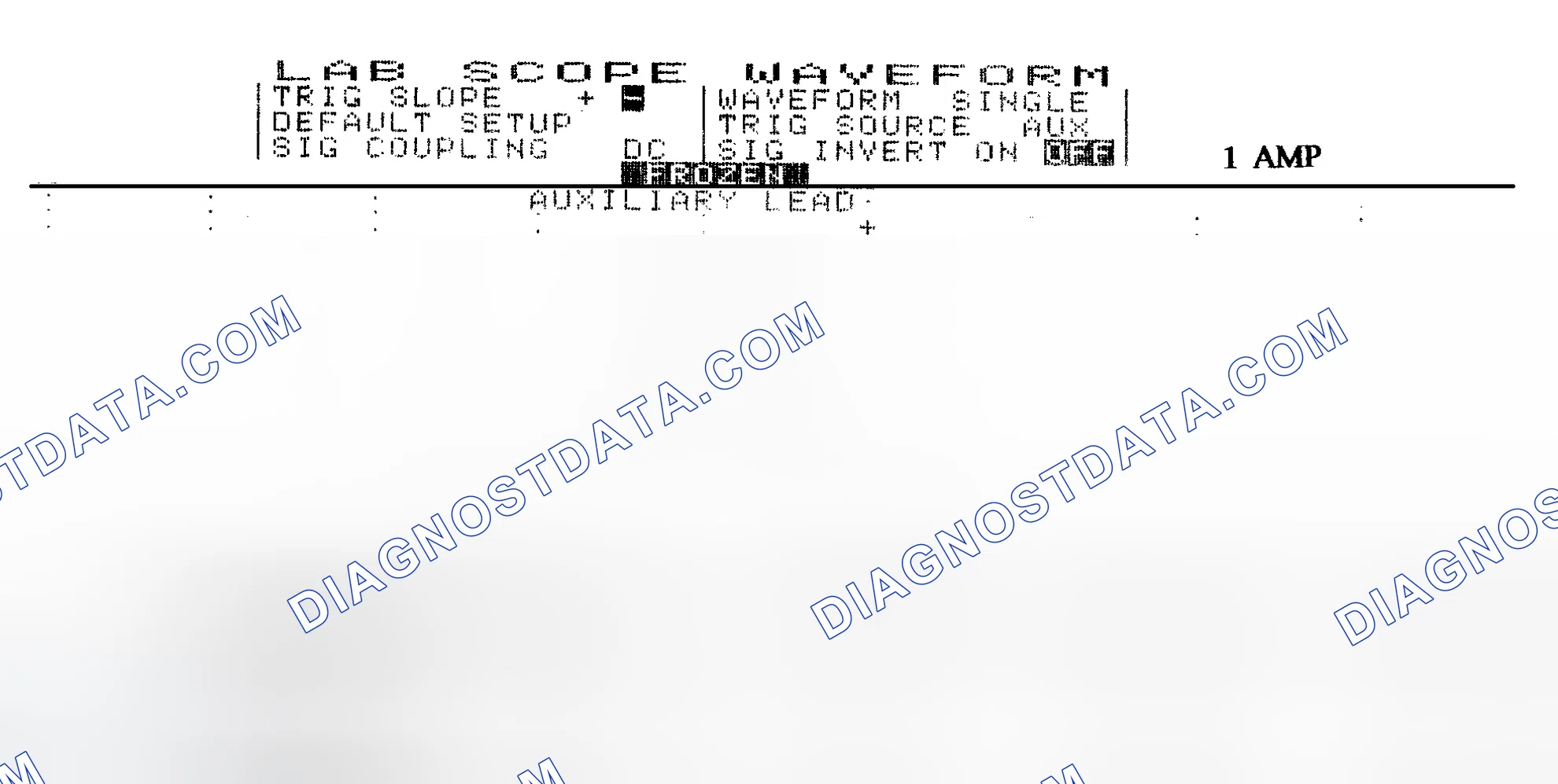 Scheme 20: Single Injector w/Normal Current Flow - Current Pattern
