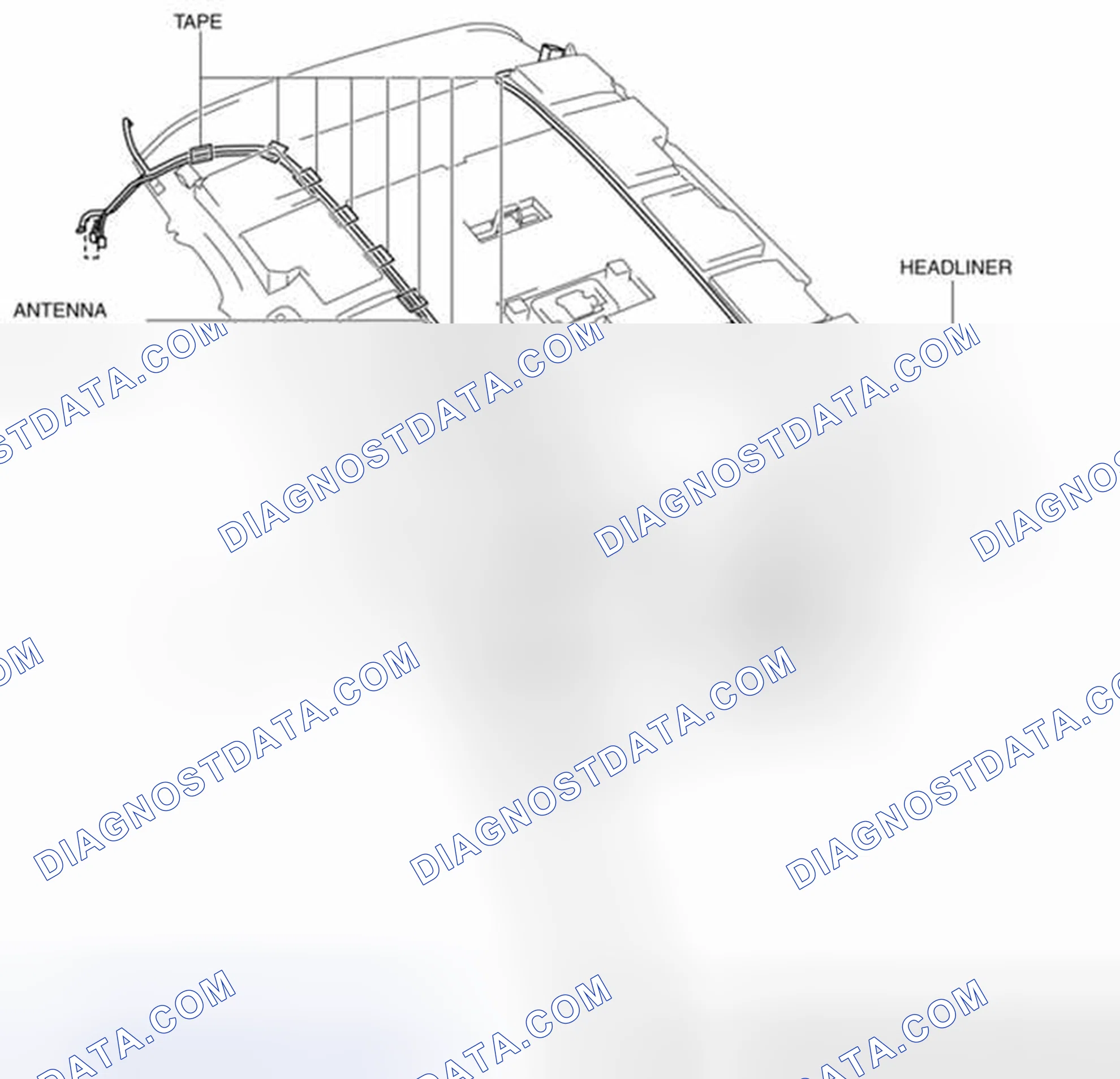 Scheme 107: ANTENNA FEEDER NO.2 REMOVAL/INSTALLATION