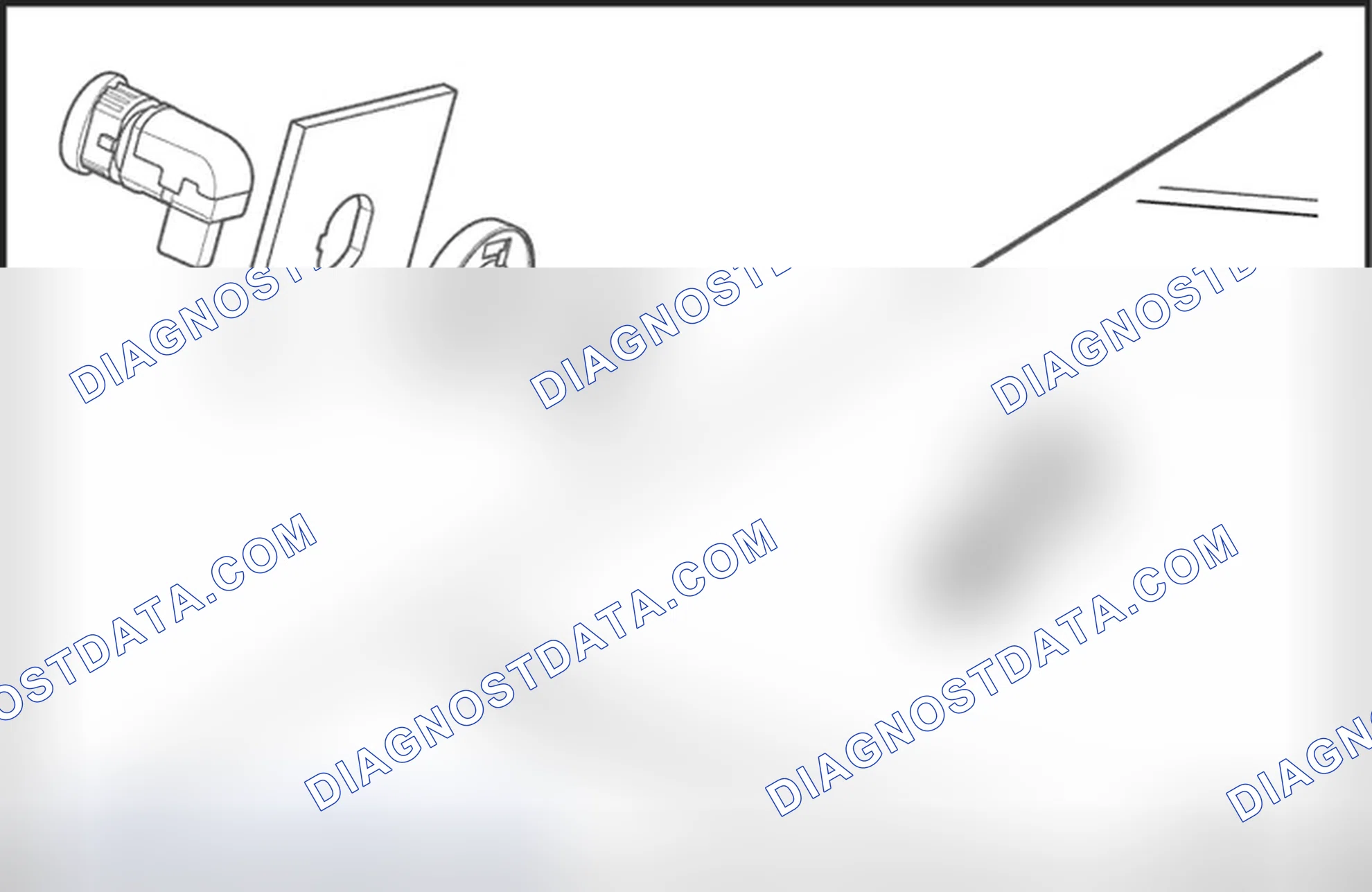 Rear Object Alarm Sensor Replace (Captiva)