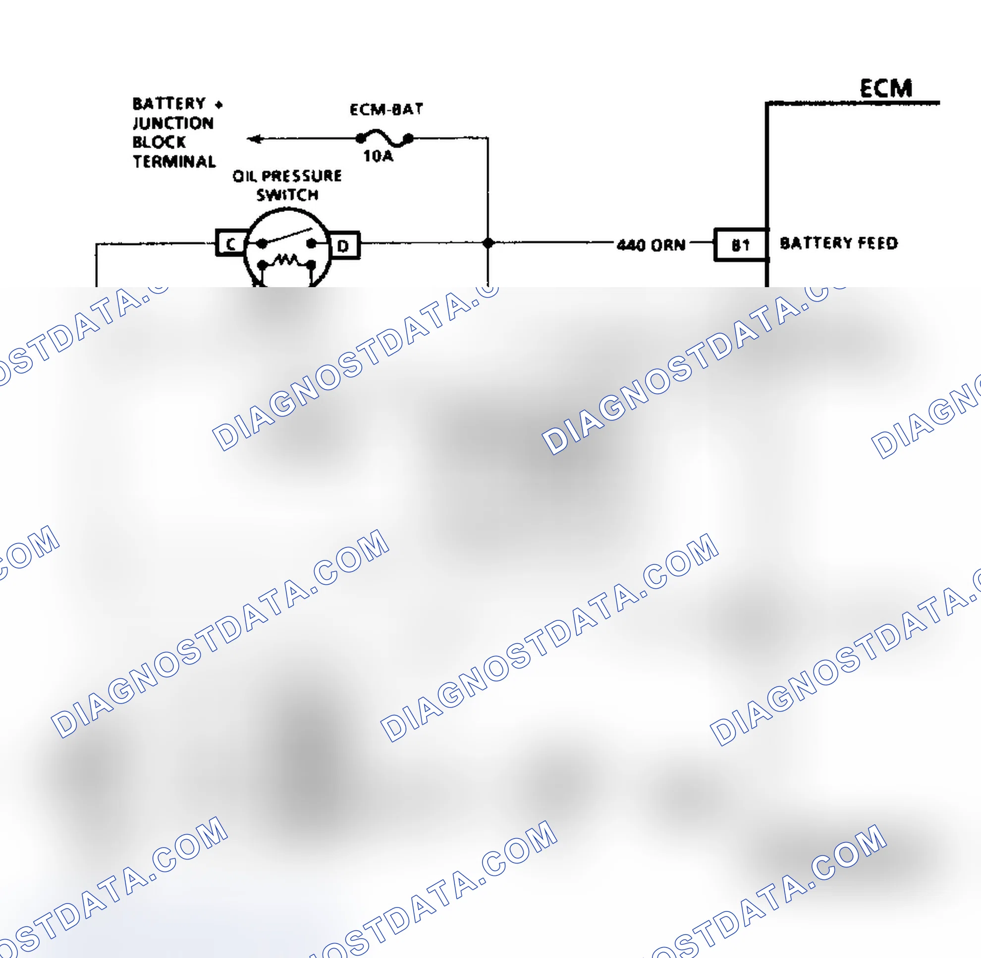 Scheme 141: Code 54 Schematic ("P" Series M/T) Fuel Pump Circuit