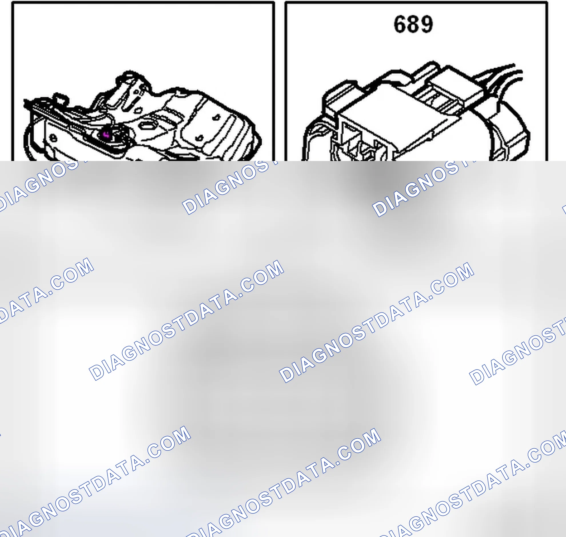 Scheme 451: Fuel pump module (689)