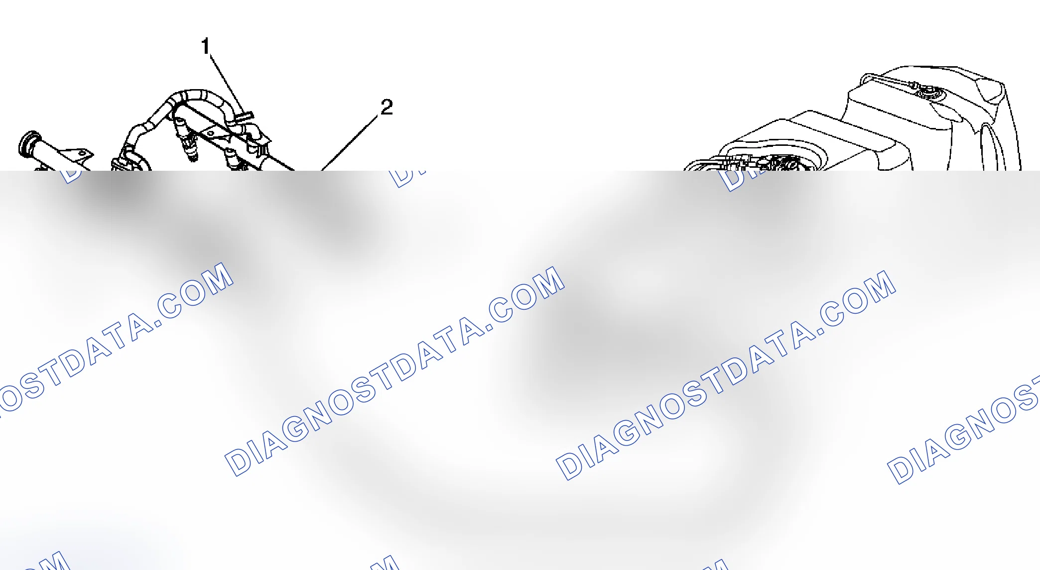 Scheme 26: Fuel Hose/Pipes Routing Diagram (Single Fuel Tank)