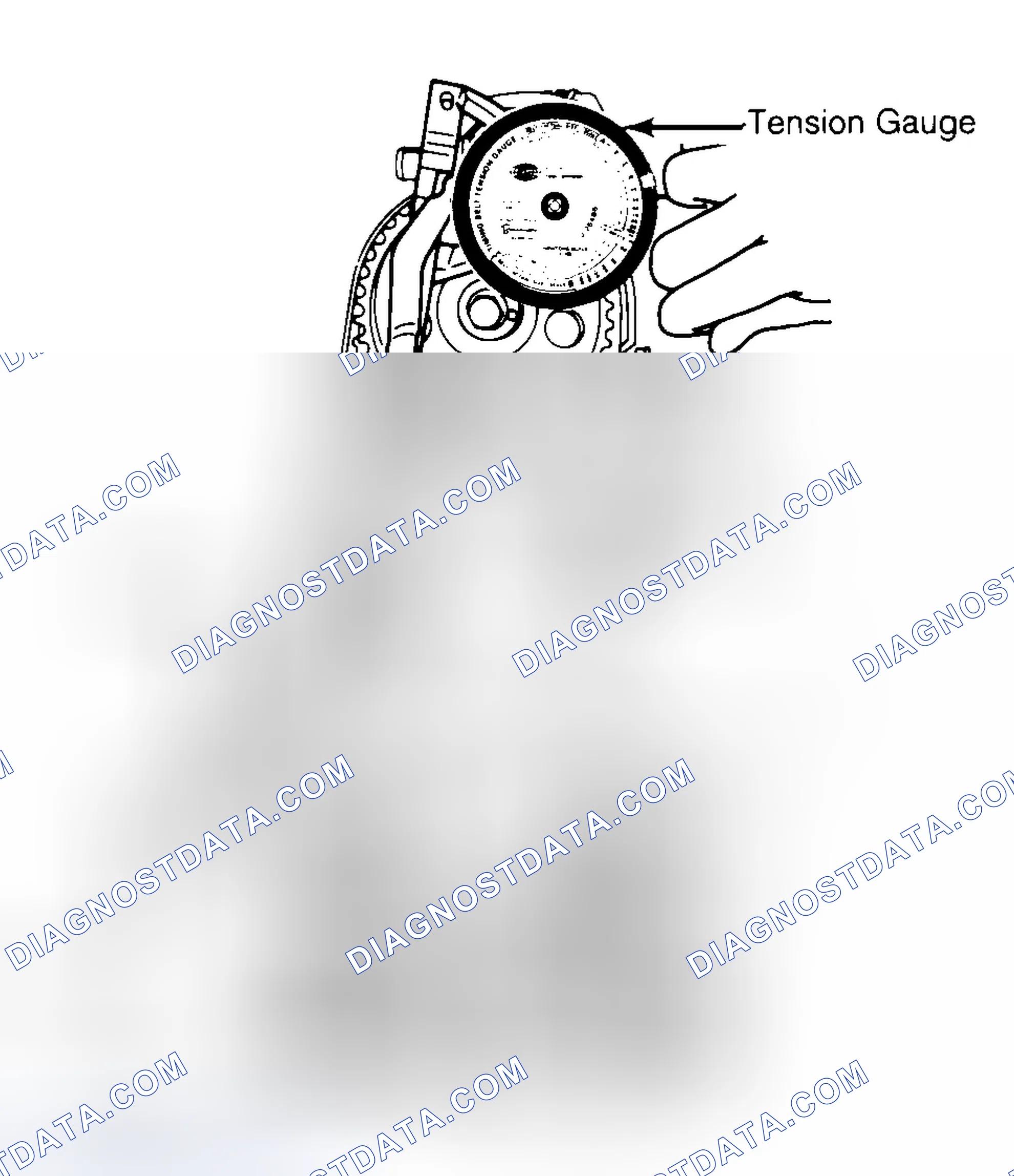Scheme 3: Adjusting Typical Timing Belt Tension