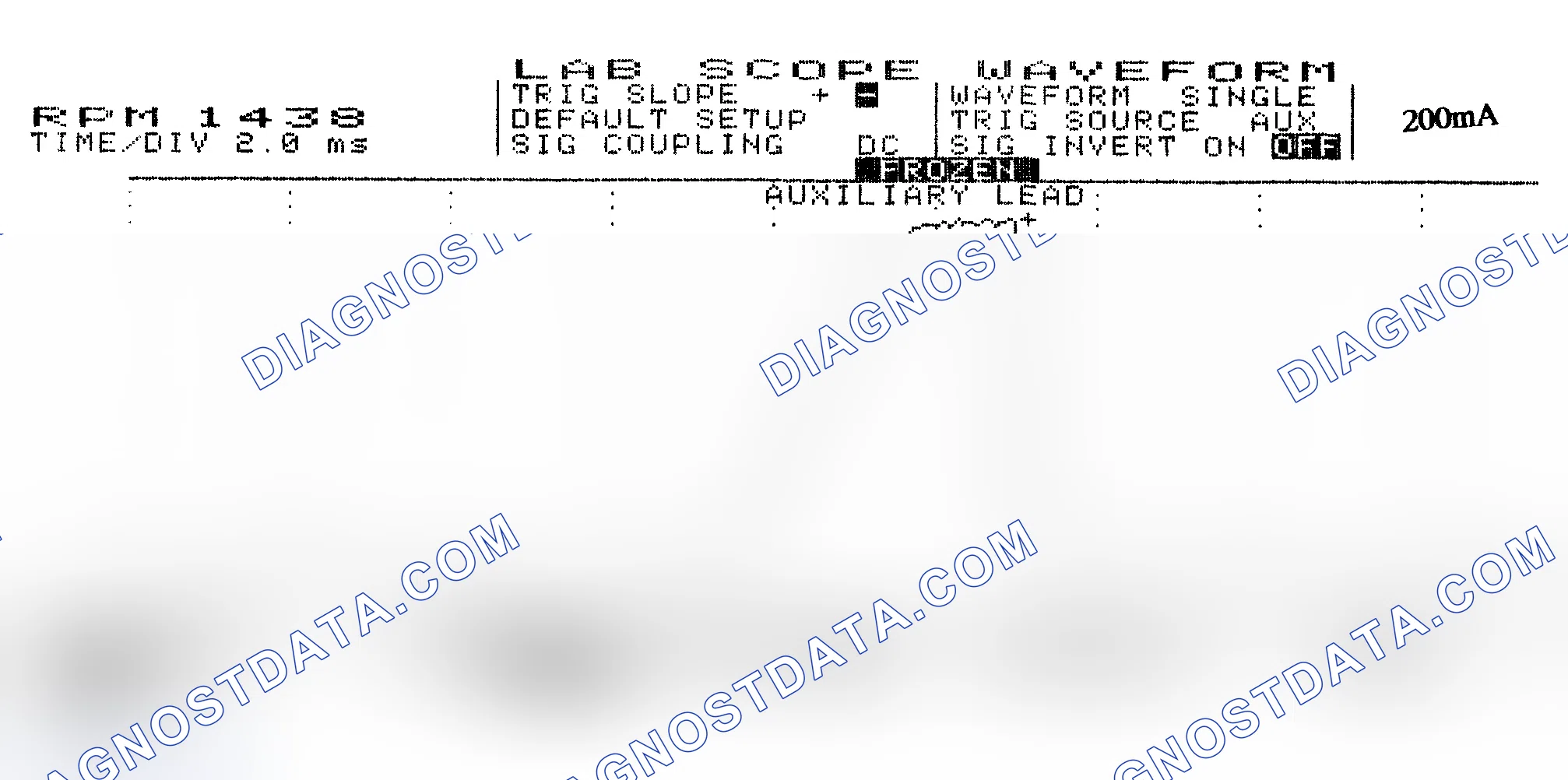 Scheme 15: Single Injector w/Normal Current Flow - Current Pattern