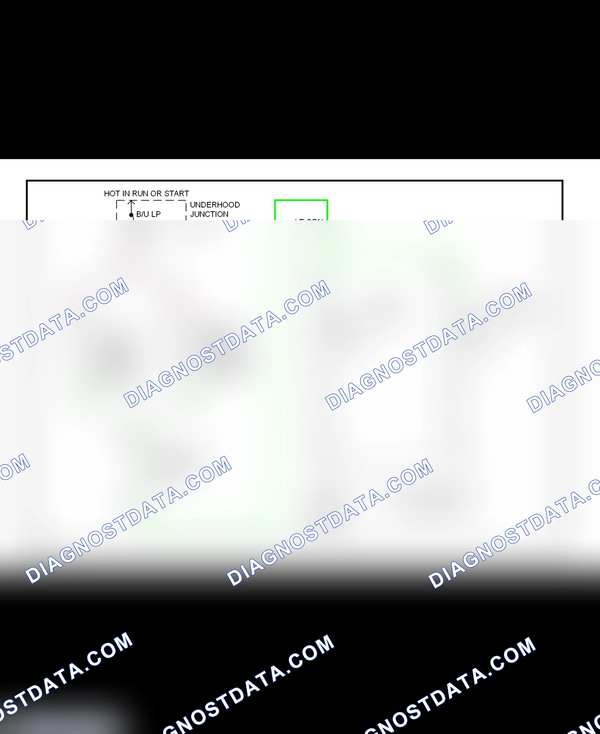 Scheme 73: Back-Up Lights Wiring Diagram (Saturn SC1 & SC2)