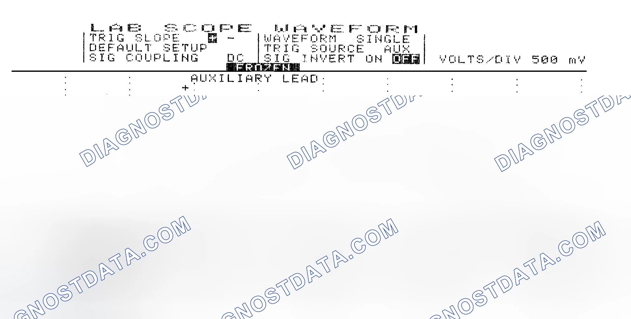 Scheme 14: Single Injector w/Excessive Current Flow - Current Pattern