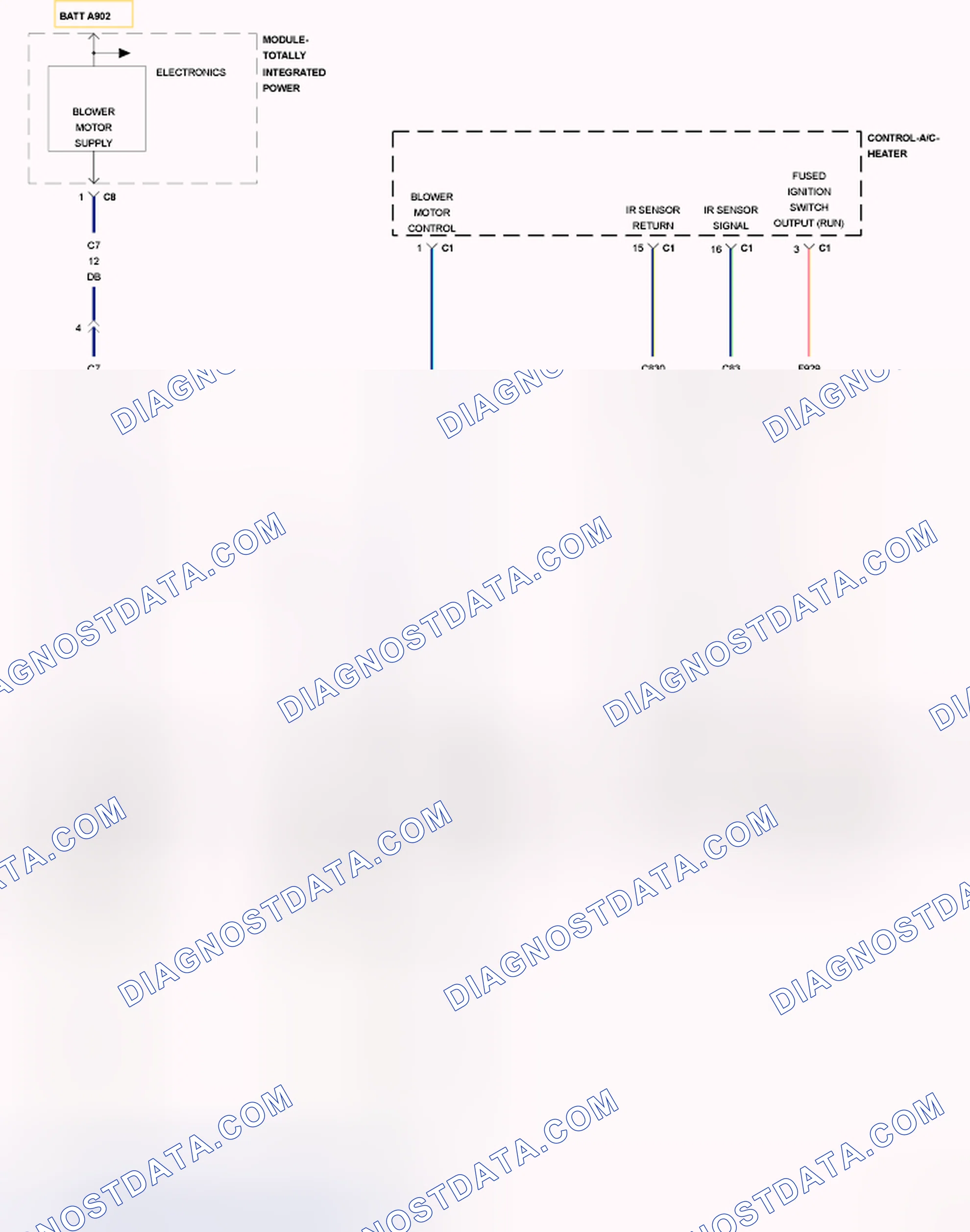 Scheme 10: B1033-11-INFRARED TEMPERATURE SENSOR - CIRCUIT SHORT TO GROUND