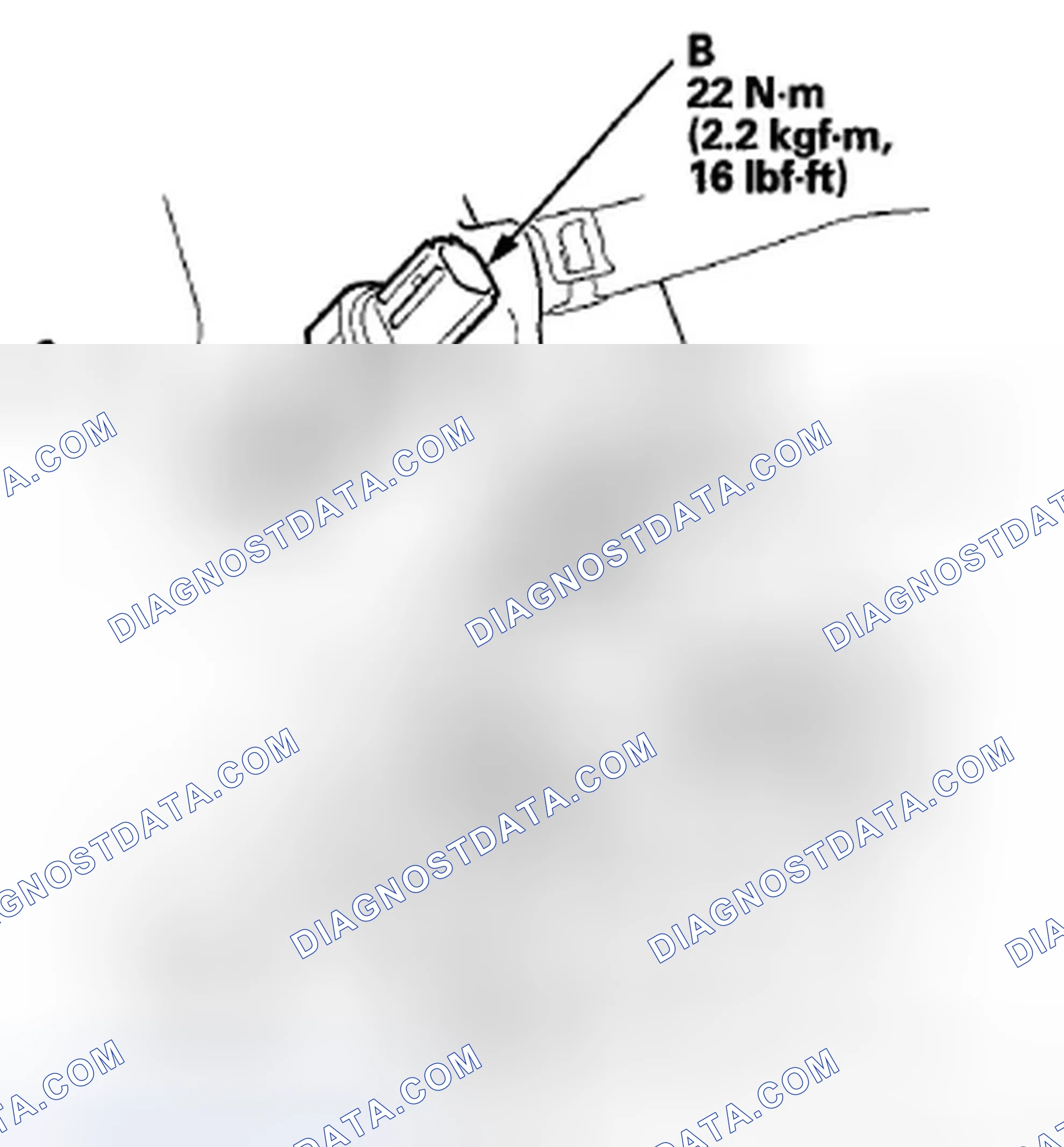 Scheme 316: Rear Rocker Arm Oil Pressure Switch Removal/Installation