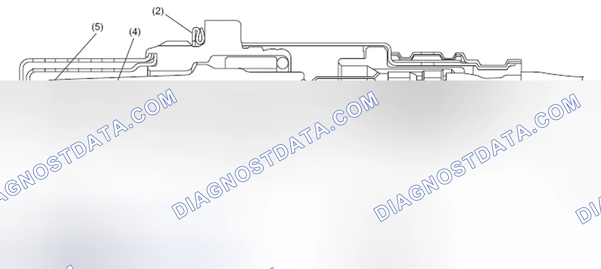 Scheme 717: REAR OXYGEN SENSOR