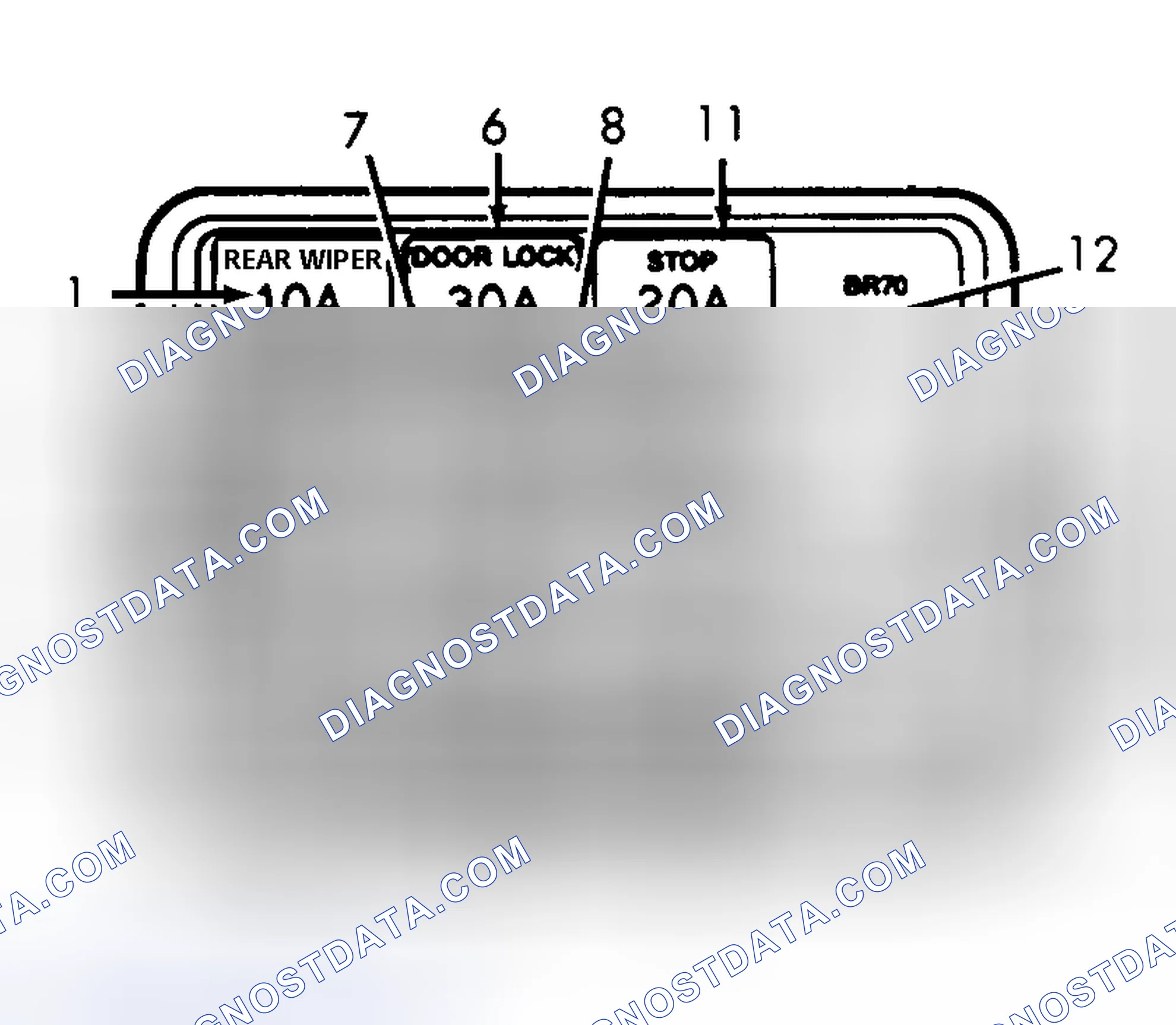 Scheme 3: INTERIOR FUSE PANEL IDENTIFICATION
