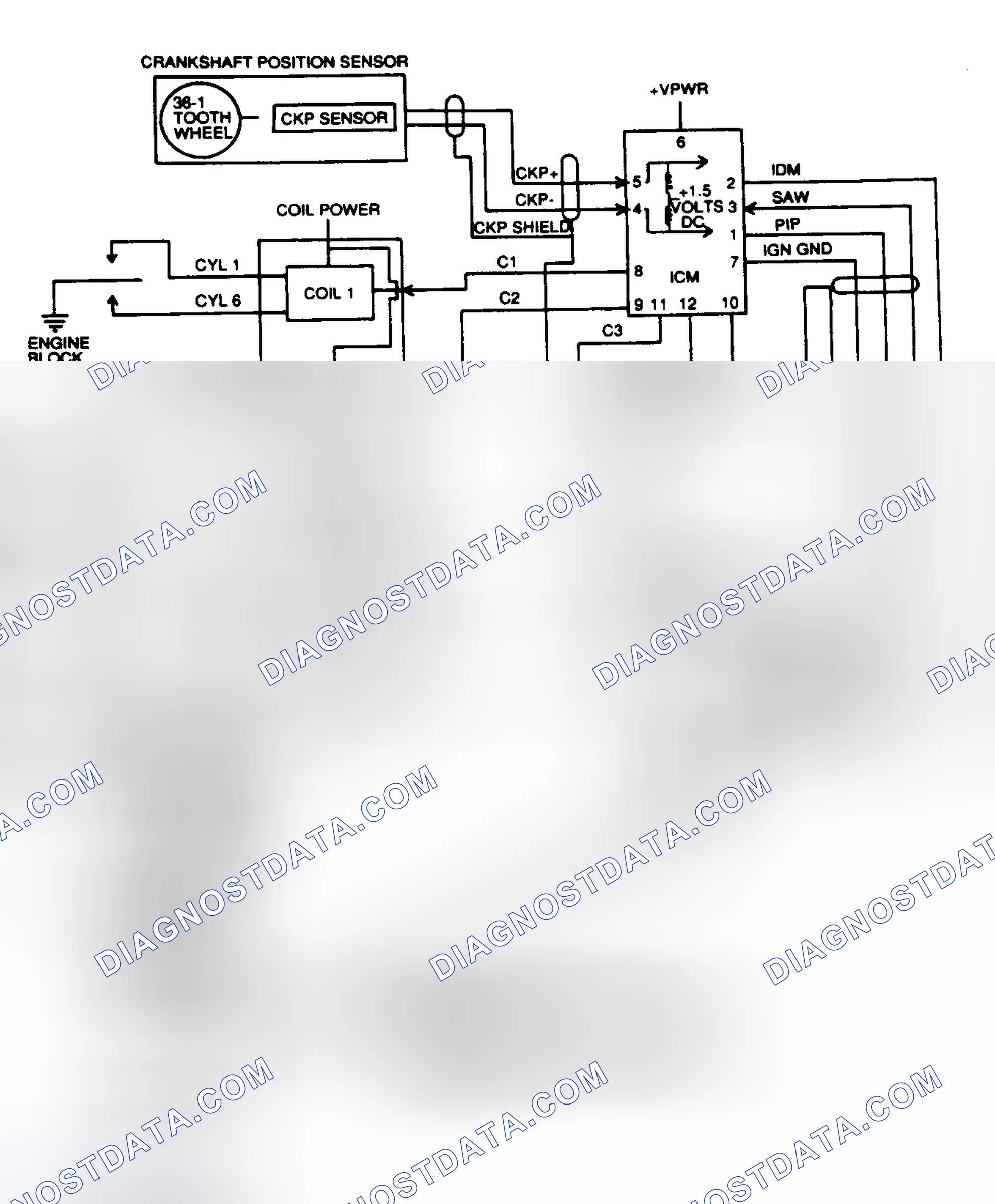 Scheme 50: EI Block Diagram (4.6L)