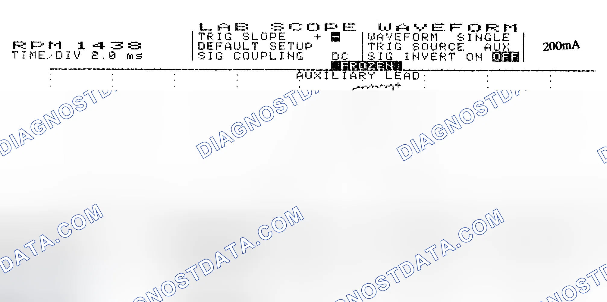 Scheme 15: Single Injector w/Normal Current Flow - Current Pattern