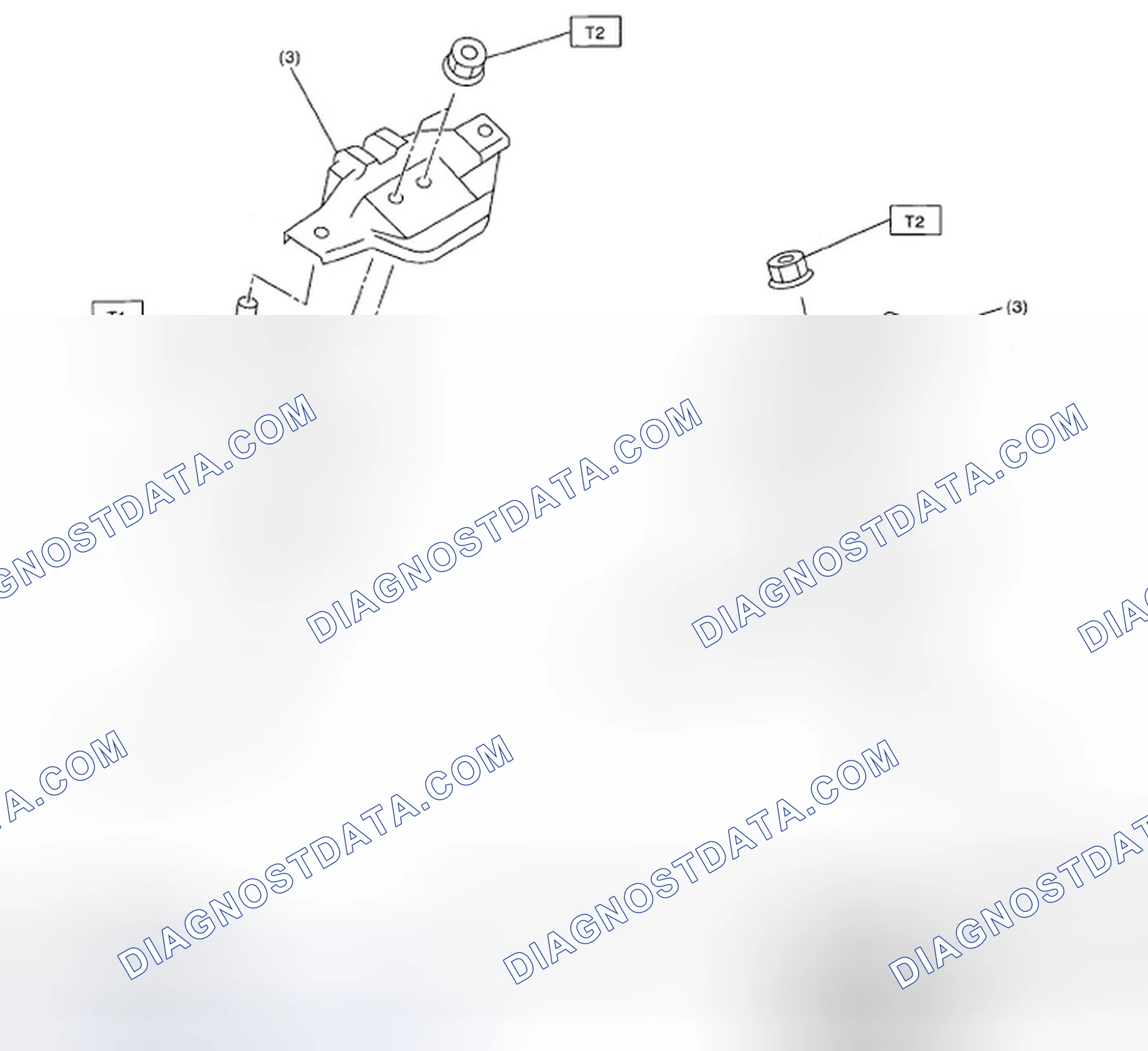 Scheme 279: Identifying Engine Mounting Components With Torque Specifications
