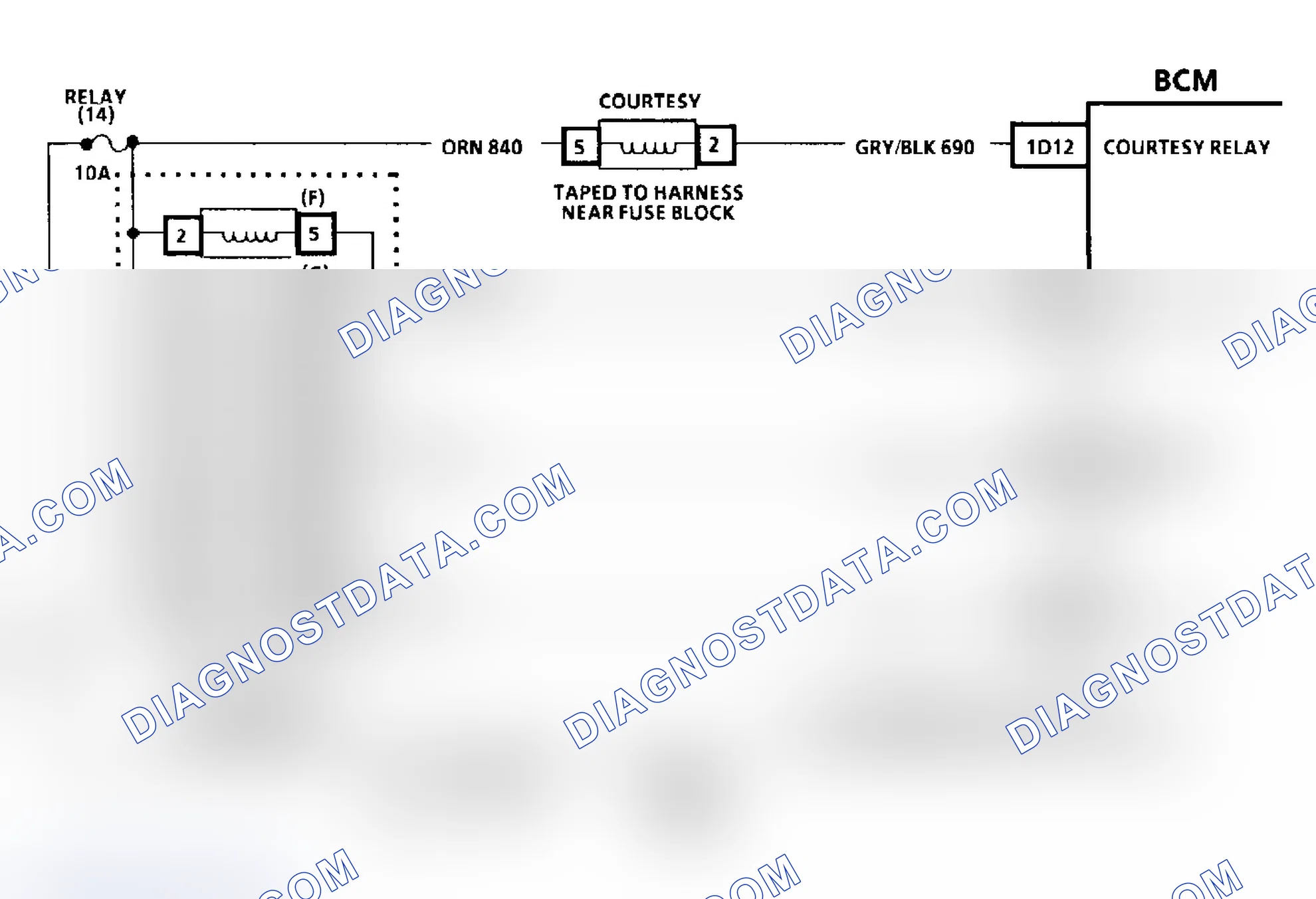 Scheme 79: Code B420 Schematic, Relay Circuits