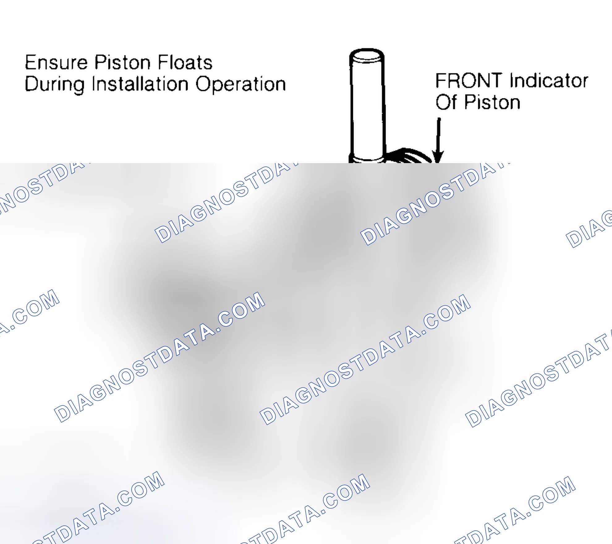 Scheme 12: Installing Typical Piston Pin
