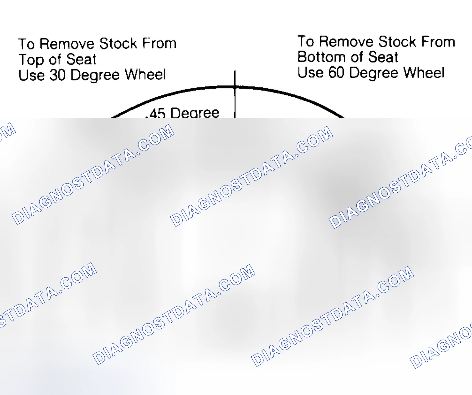 Scheme 19: Adjusting Valve Seat Width