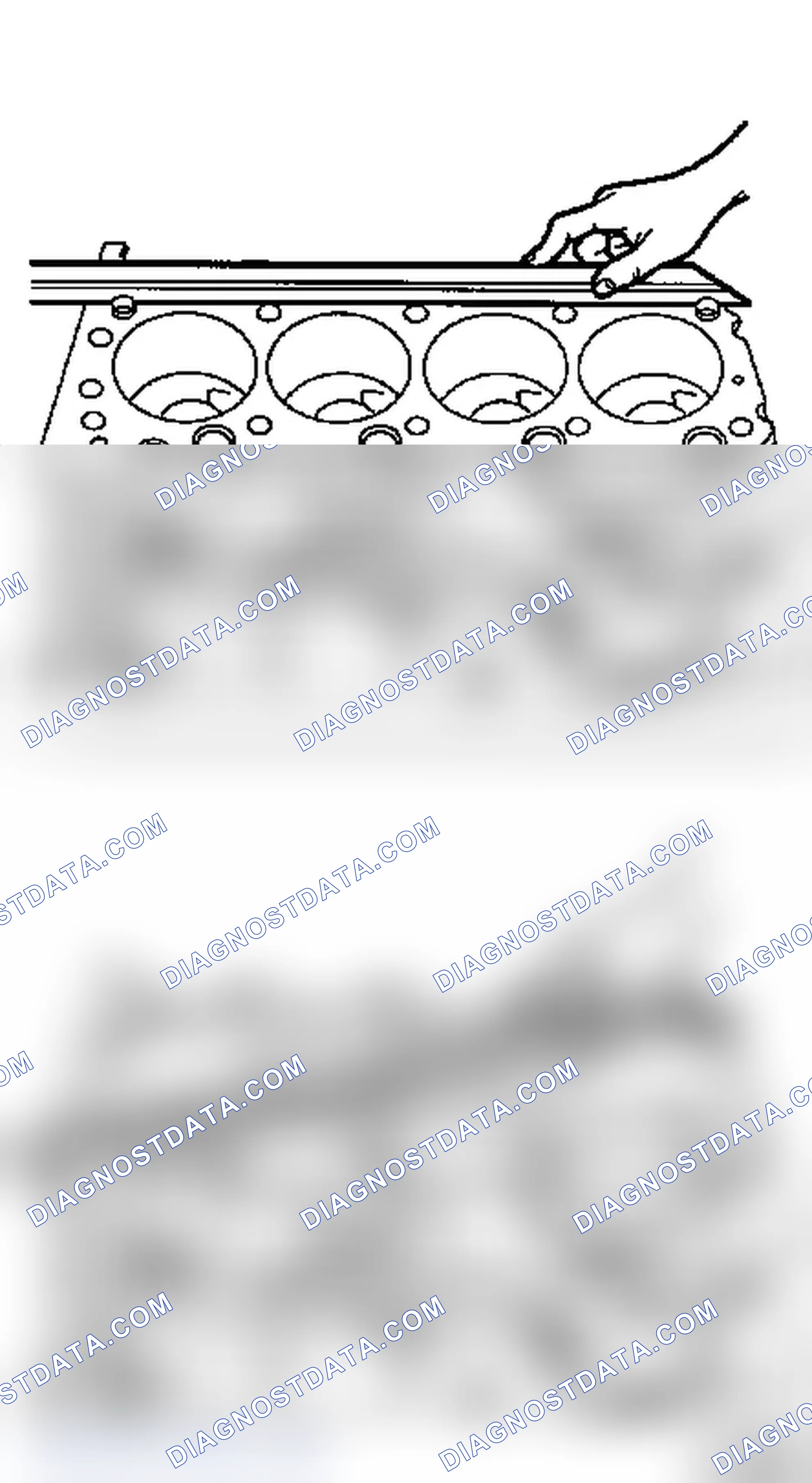 Check Cylinder Block for Plane Surface