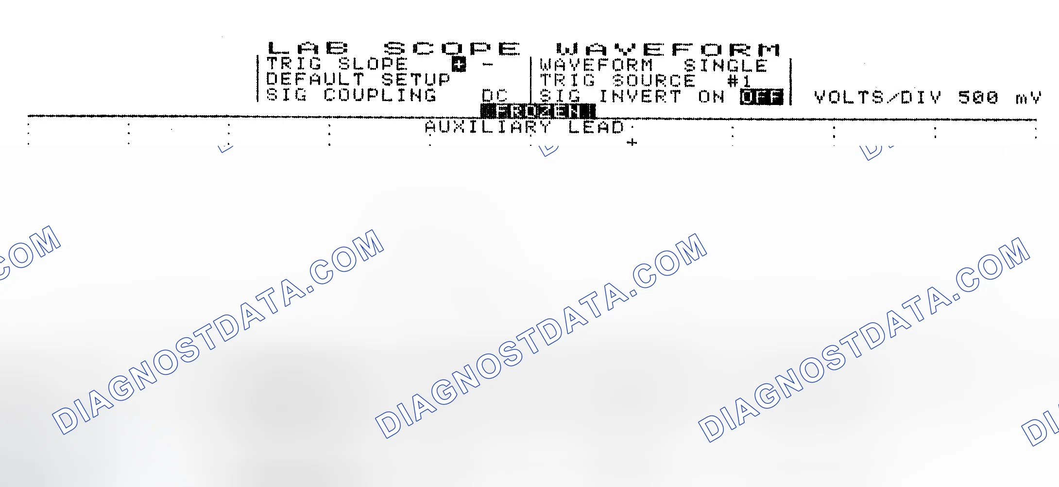 Scheme 10: Single Injector w/Excessive Current Flow - Current Pattern