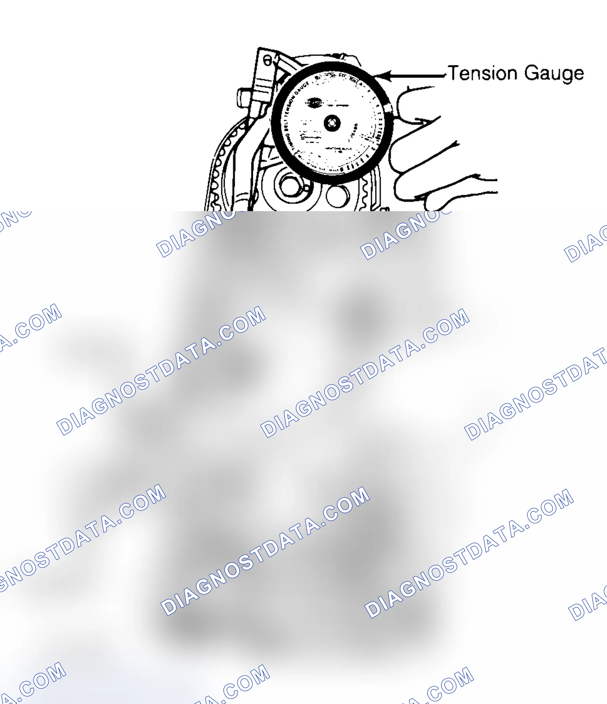 Scheme 3: Adjusting Typical Timing Belt Tension