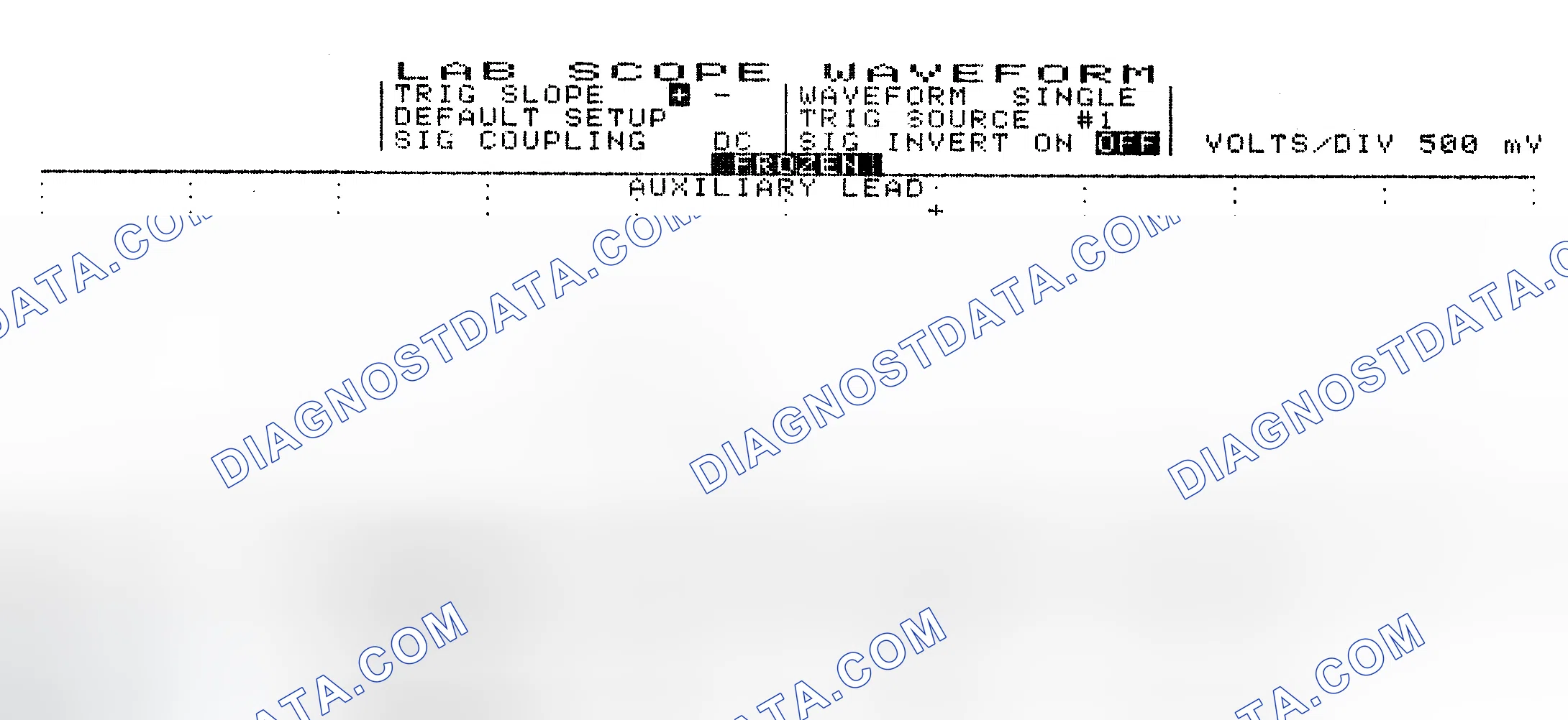 Scheme 10: Single Injector w/Excessive Current Flow - Current Pattern