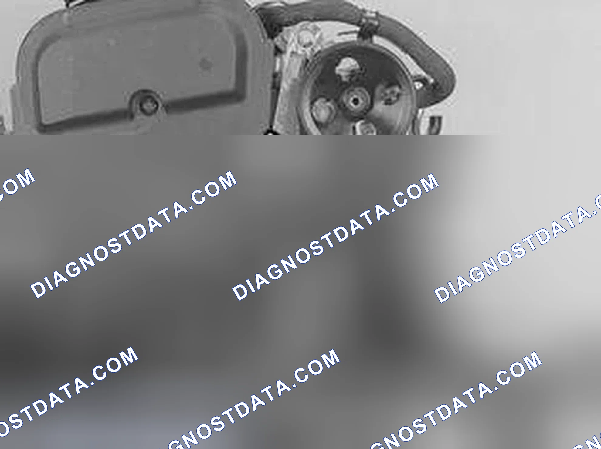 Scheme 694: Replacing the belt tensioner
