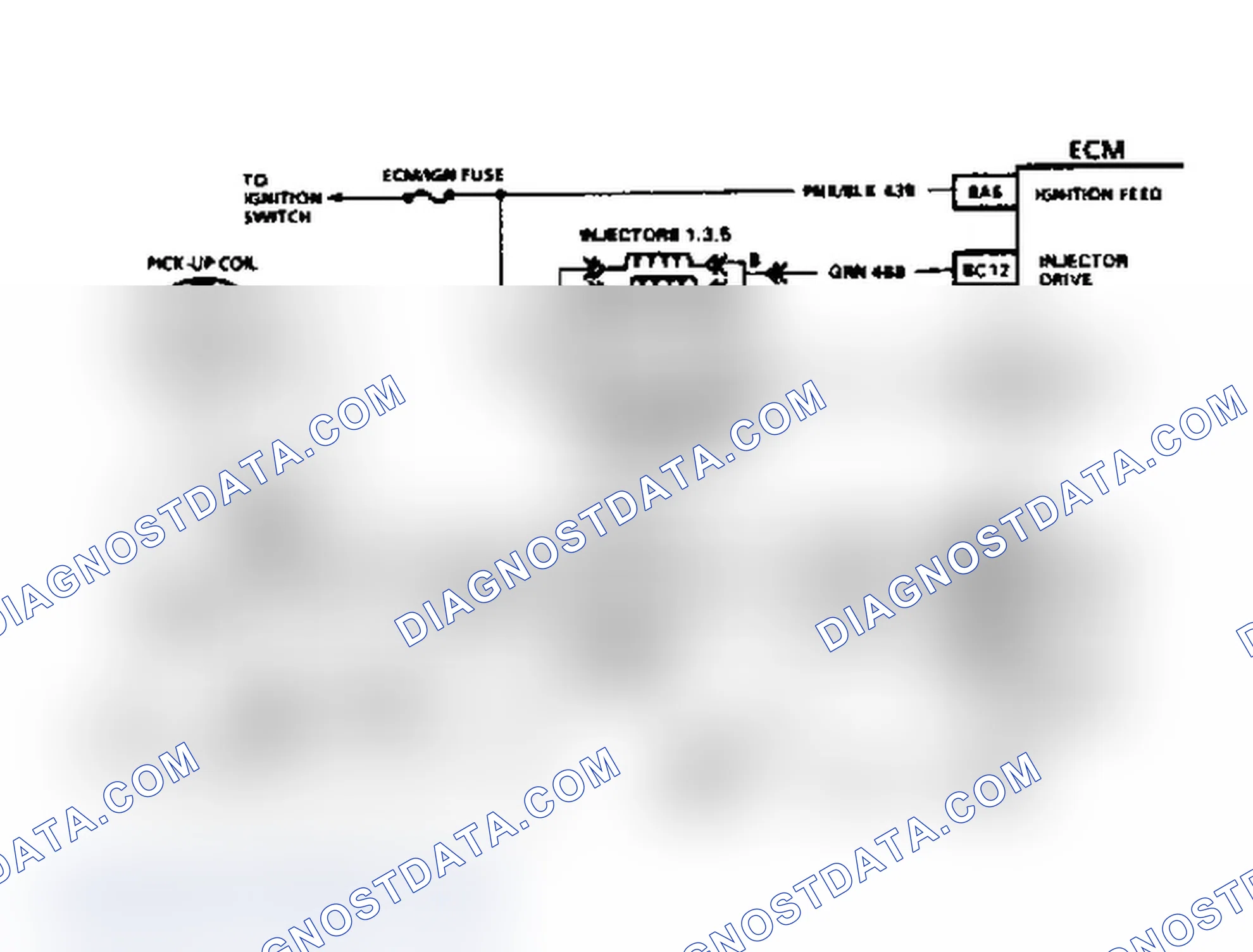 Scheme 123: Code 42 Schematic (3.1L) Electronic Spark Timing