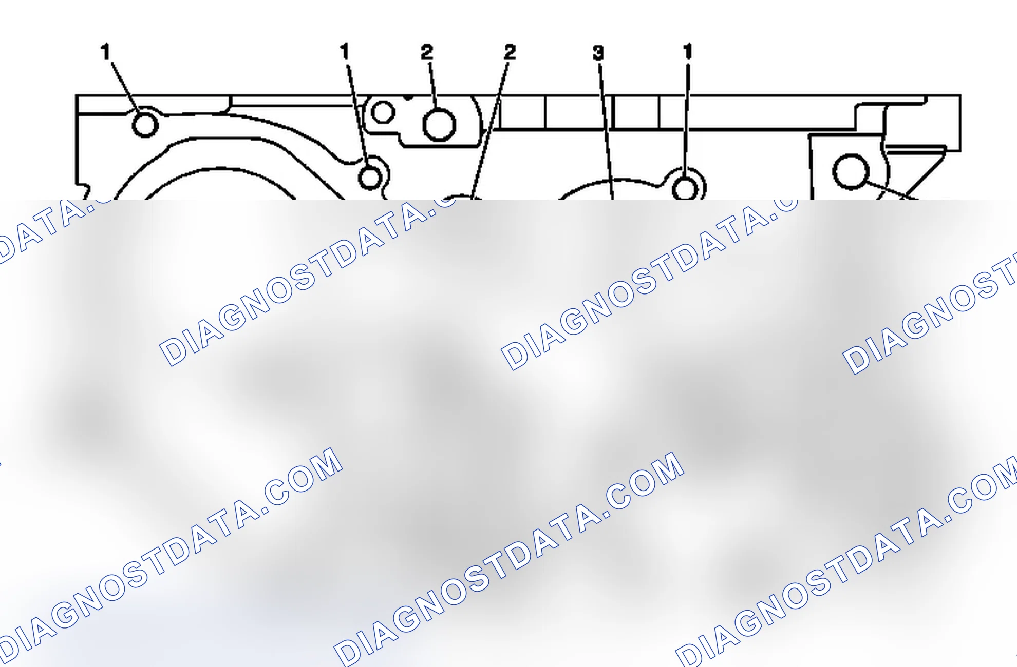 Scheme 1: Engine Block- Front View
