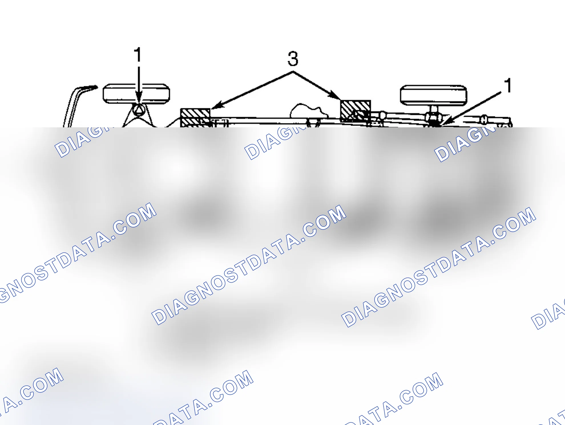 Scheme 13: Hoisting & Jacking Locations ("C" & "K" Series) Courtesy of General Motors Corp.