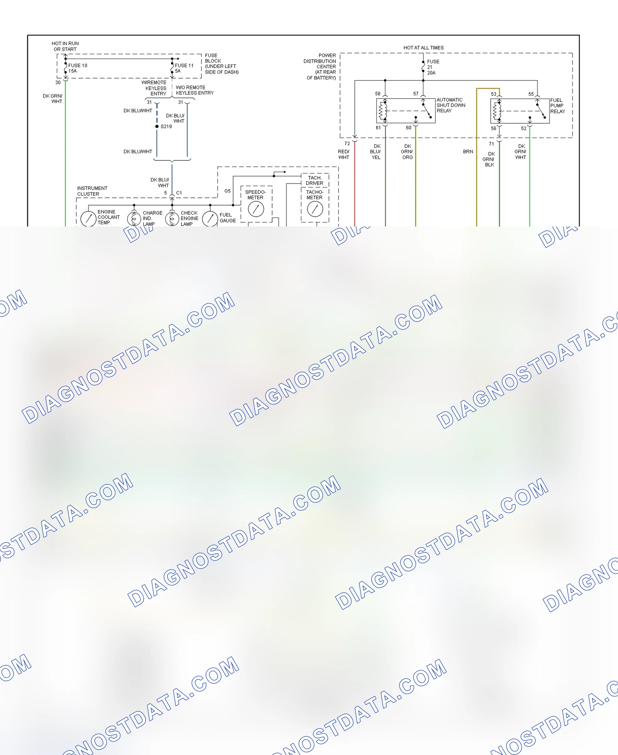 Scheme 41: PCM Wiring Diagram (Neon - 2.0L - 2 Of 3)