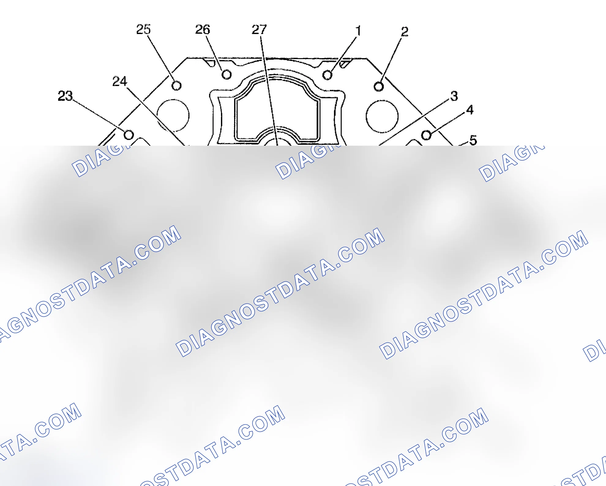 Scheme 43: Engine Block-Front View